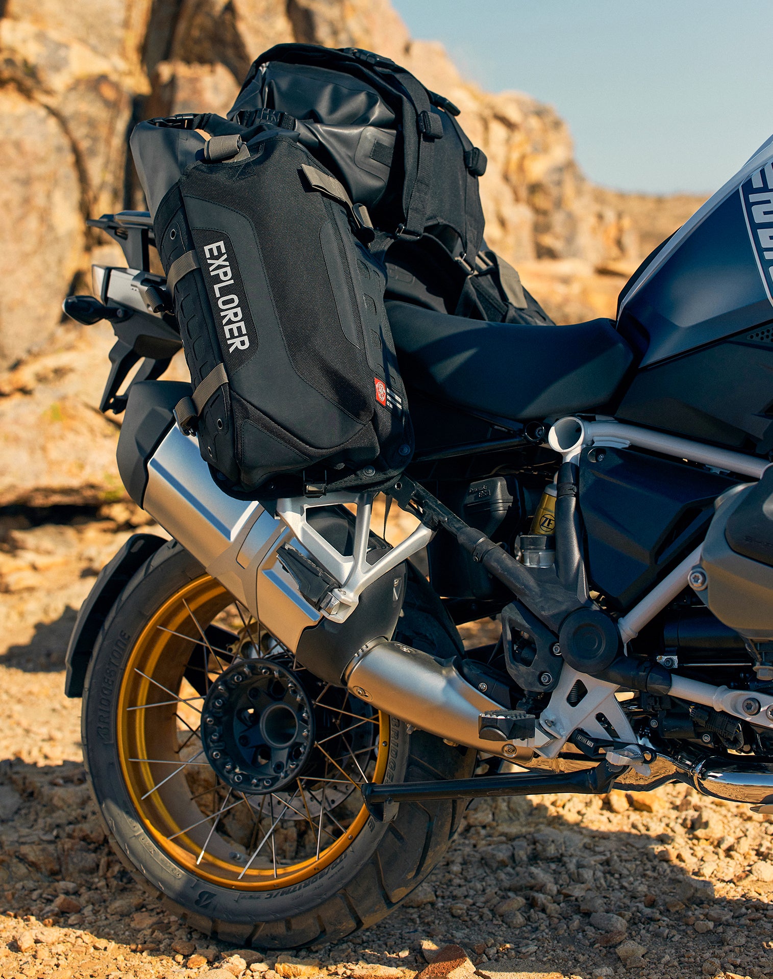 80L - Odyssey Kawasaki ADV Touring Luggage System v3