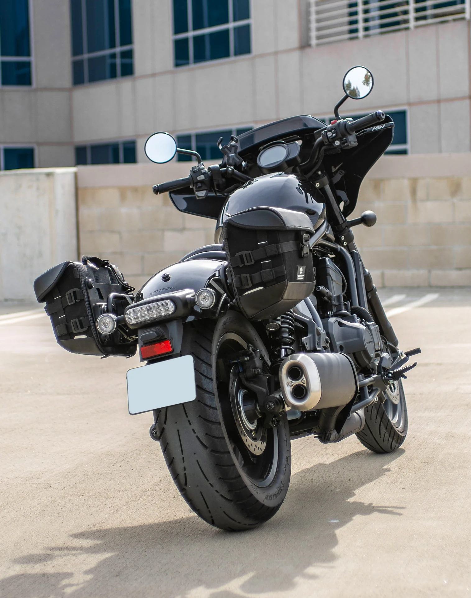 10L - Incognito Quick Mount Small Honda Rebel 1100 Solo Saddlebag (Left Only) v1