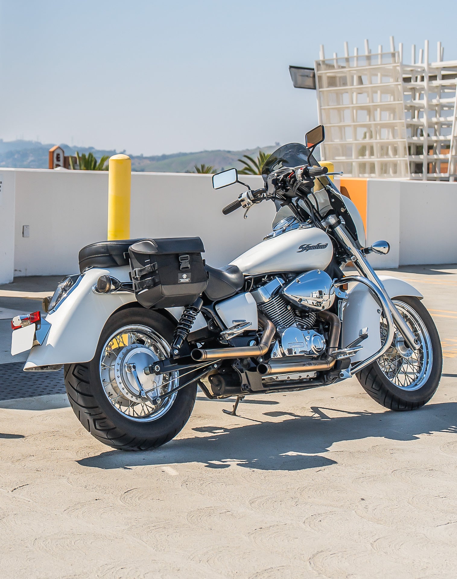 10L - Incognito Quick Mount Small Honda Shadow 750 Aero Solo Saddlebag (Right Only) v1