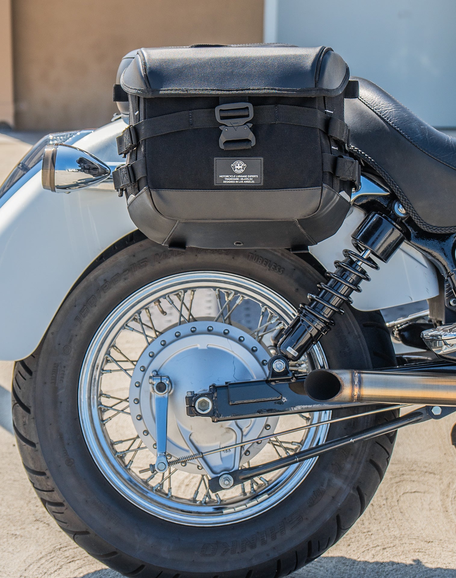 10L - Incognito Quick Mount Small Honda Shadow 750 Aero Solo Saddlebag (Right Only) v2