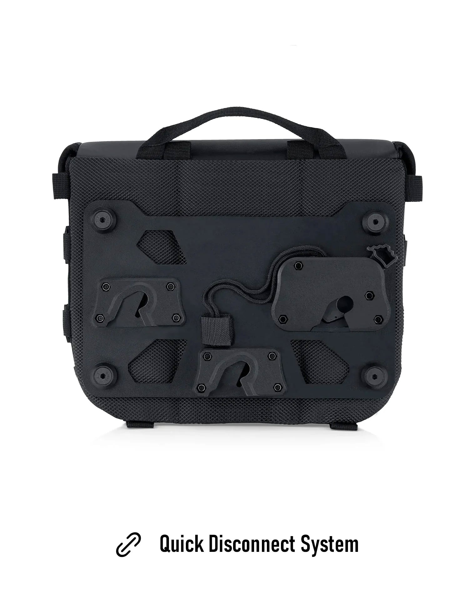 10L - Incognito Quick Mount Small Honda Rebel 300 Solo Saddlebag (Left Only) Quick Disconnect System
