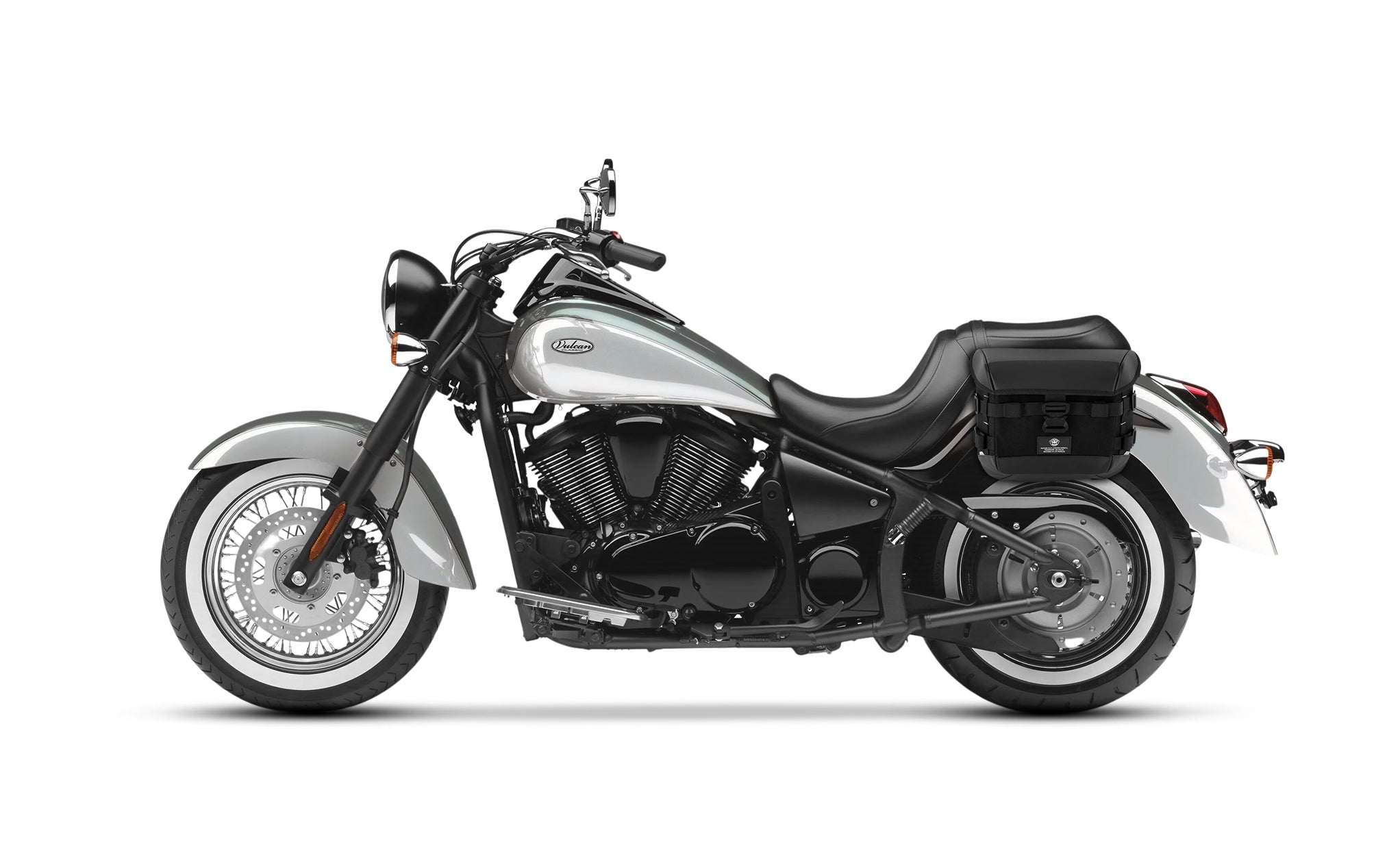 10L - Incognito Quick-Mount Small Kawasaki Vulcan 900 Classic VN900 Solo Saddlebag (Left Only) @expand