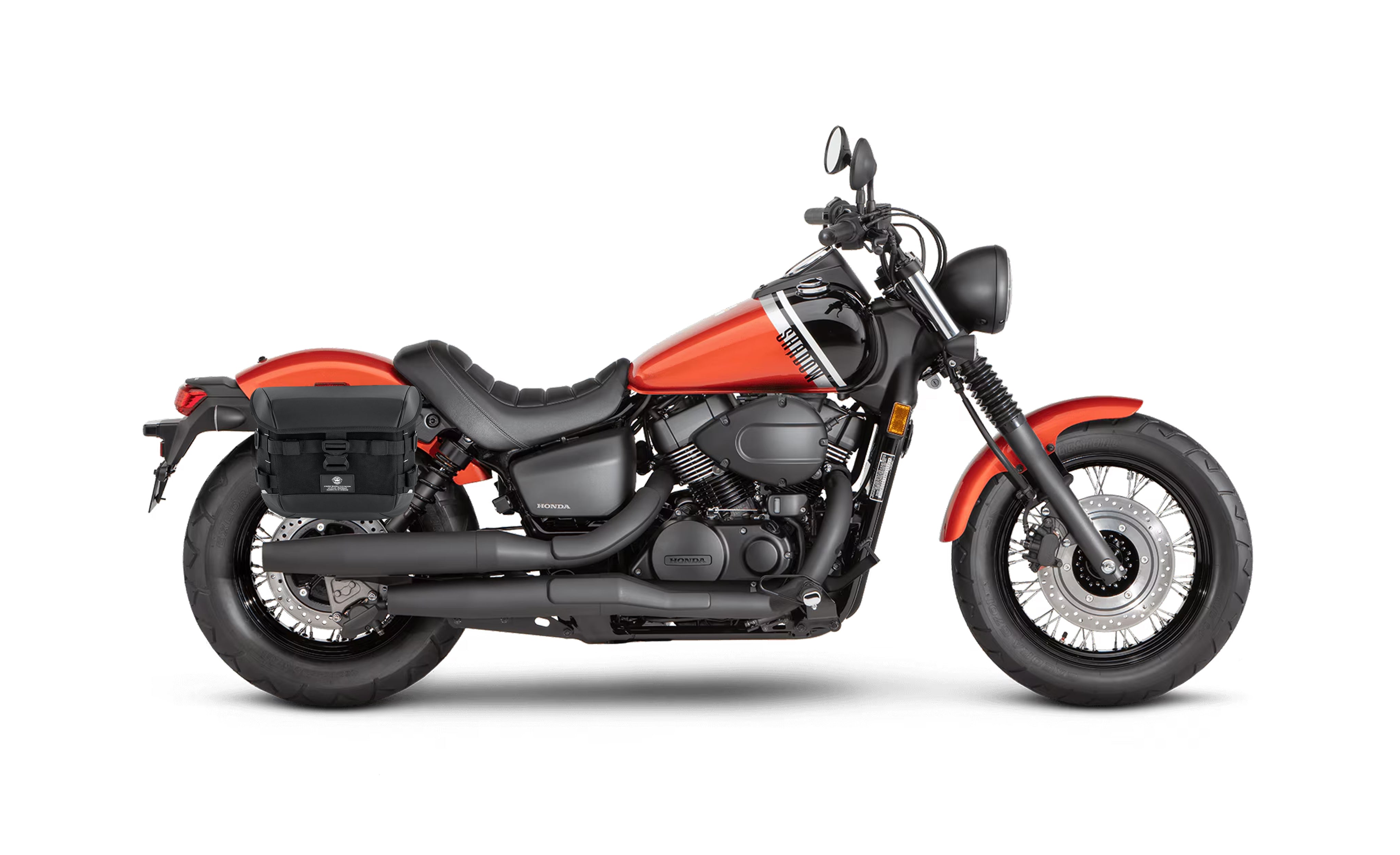 10L - Incognito Quick Mount Small Solo 2024+ Honda Shadow Phantom 750 Motorcycle Saddlebag (Right Only) @expand