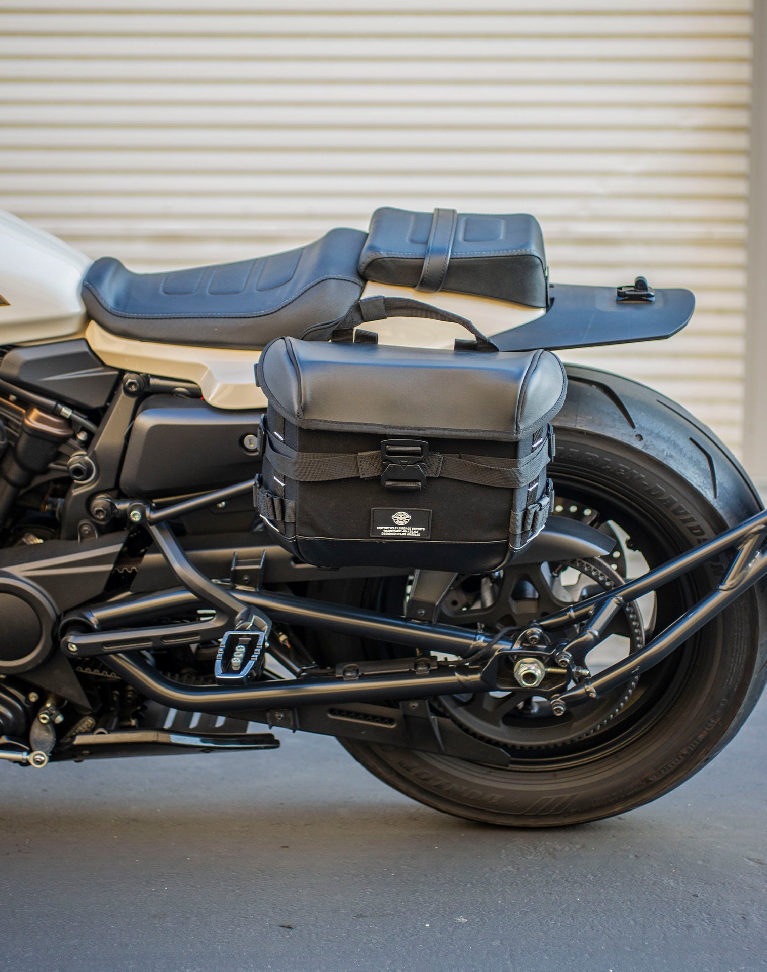 10L - Incognito Quick Mount Small Solo Saddlebag (Left Only) for Harley Sportster S (RH1250S) RA1 v2