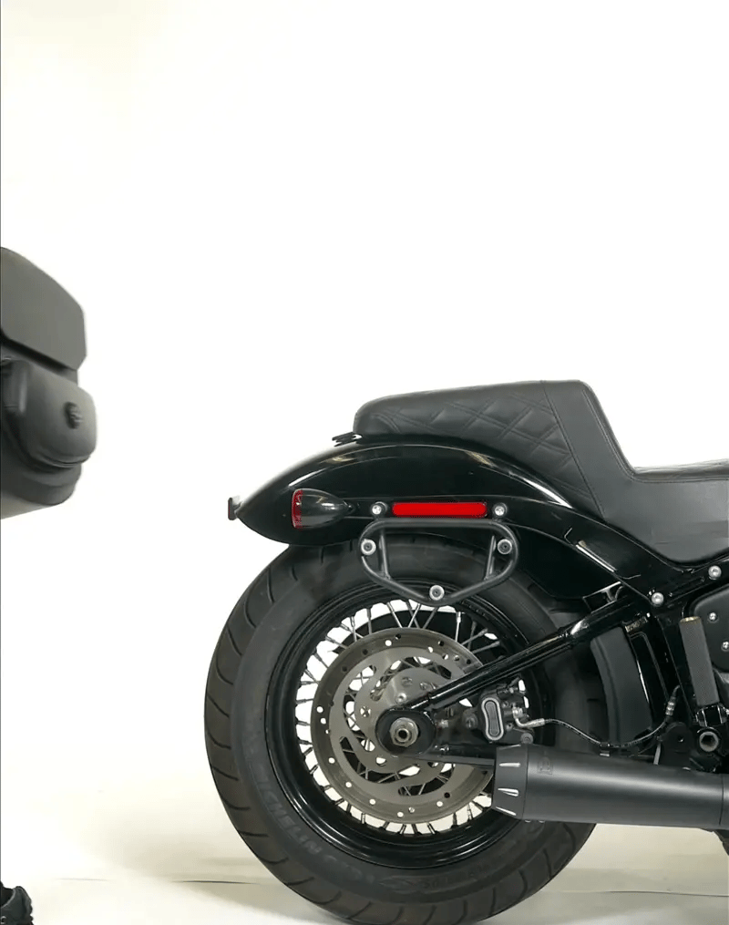 12L - Stormclad Quick Mount Medium Triumph Speed 400 Hard Solo Saddlebag (Left Only)