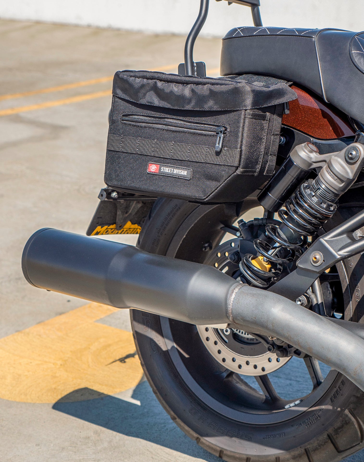 8L - Patriot Small Honda Rebel 1100 Motorcycle Throw Over Saddlebags v2