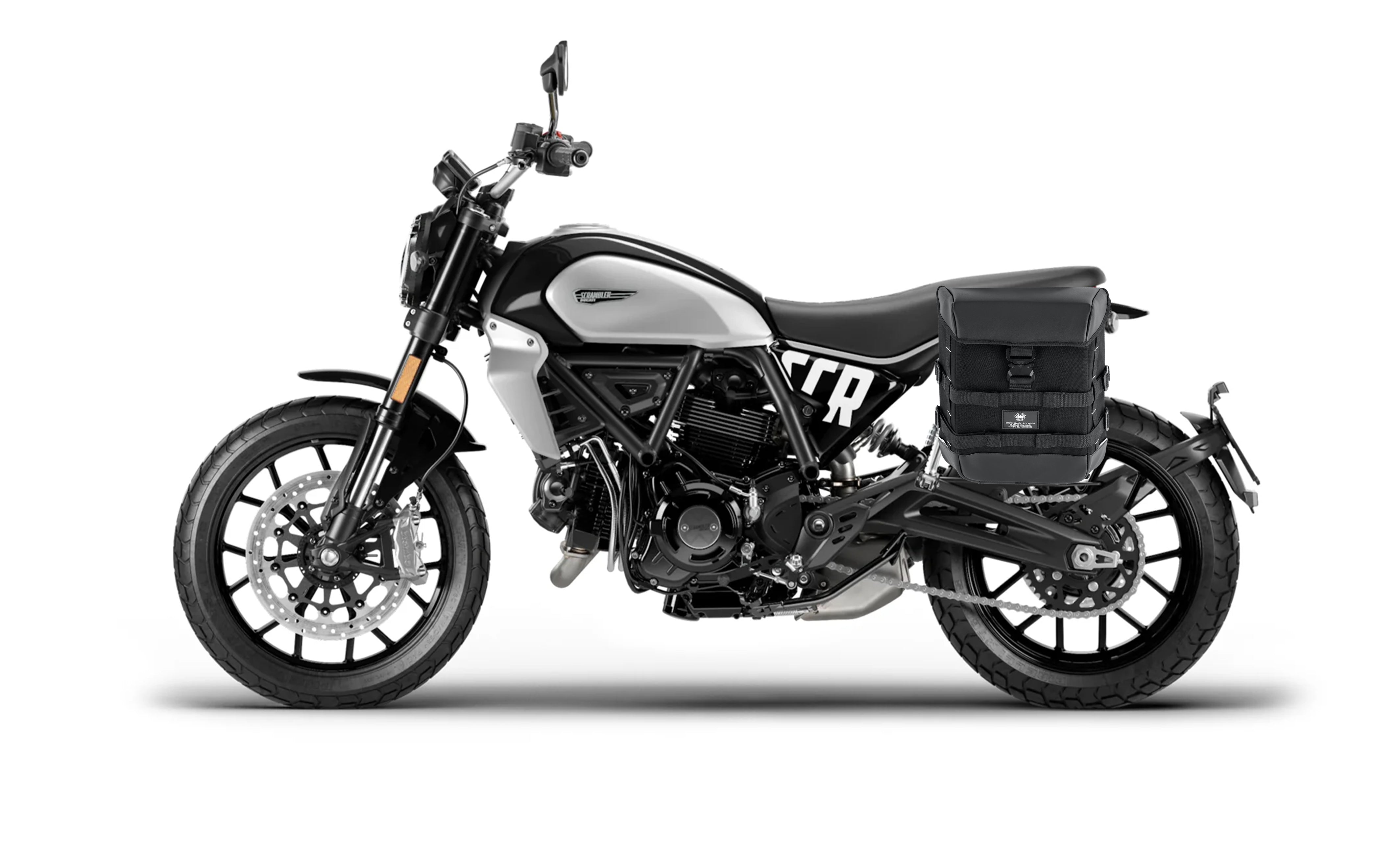 15L - Incognito Quick Mount Medium Ducati Scrambler (2018-2022) Solo Saddlebag (Left Only) @expand