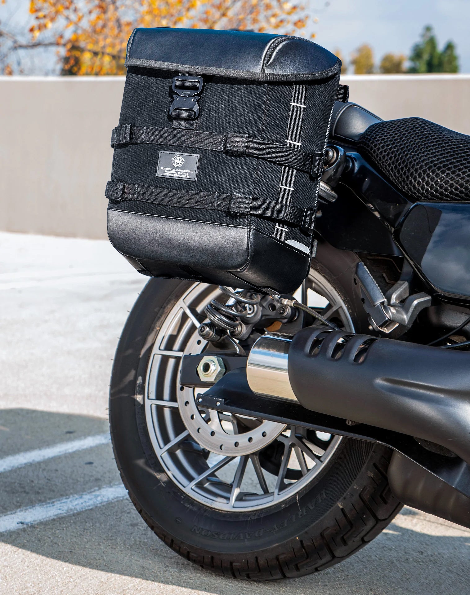 15L - Incognito Quick Mount Medium Harley Sportster Nightster RH975/S Solo Saddlebag (Right Only) v3