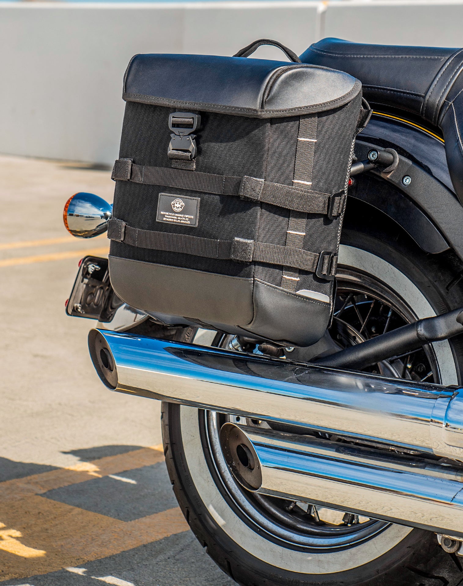 15L - Incognito Quick-Mount Medium Kawasaki Vulcan 900 Classic VN900 Solo Saddlebag (Right Only) v3