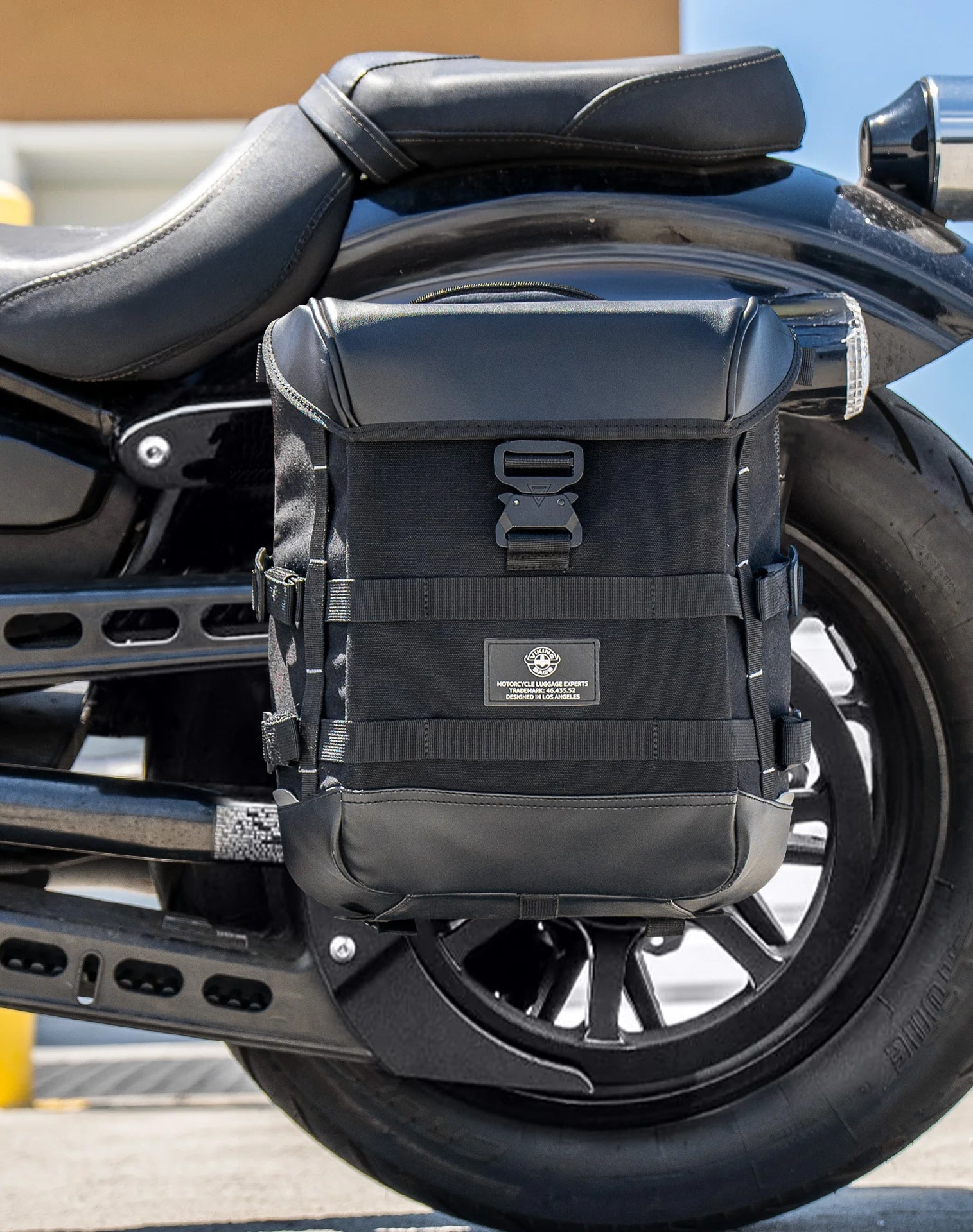 15L - Incognito Quick Mount Medium Yamaha Bolt Solo Saddlebag (Left Only) v2