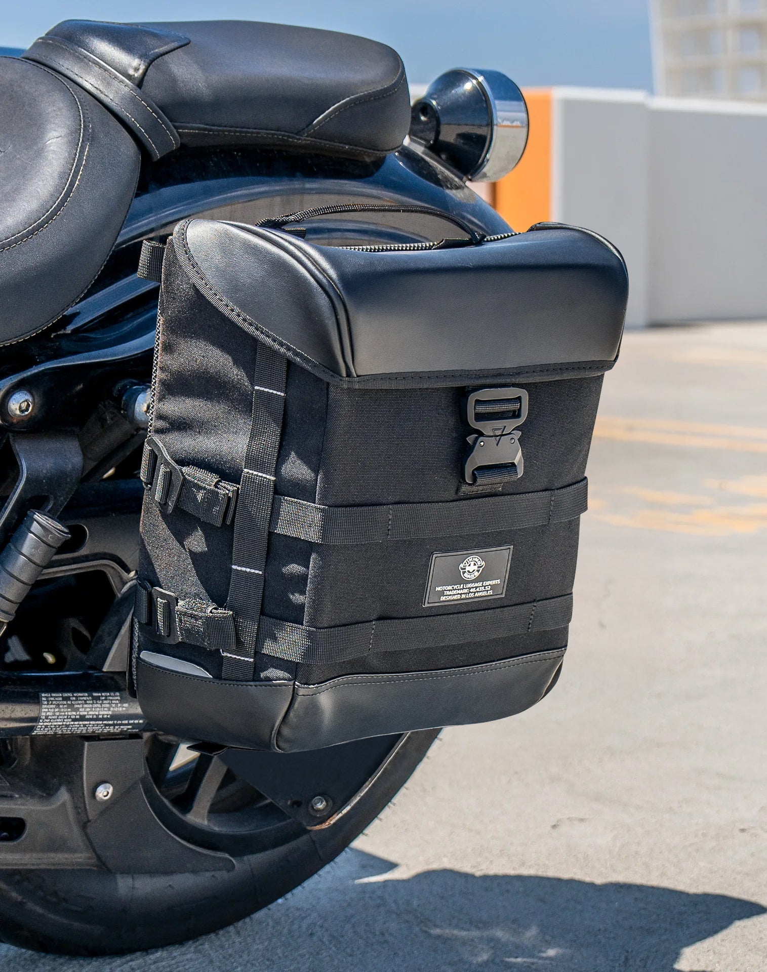 15L - Incognito Quick Mount Medium Yamaha Bolt Solo Saddlebag (Left Only) v3