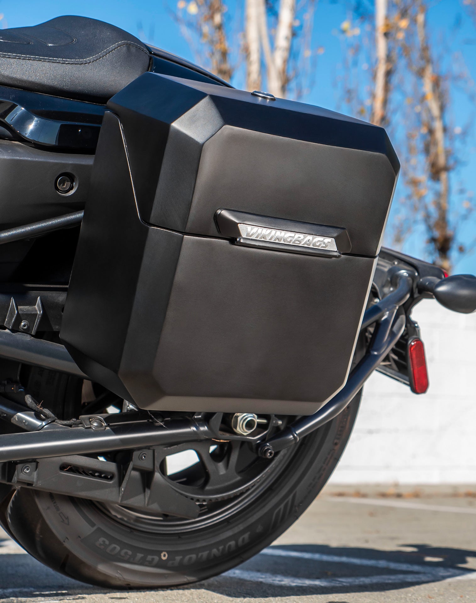 15L - Outlaw Quick Mount Harley Sportster S (RH1250S) Matte Hard Solo Saddlebag (Left Only) v3