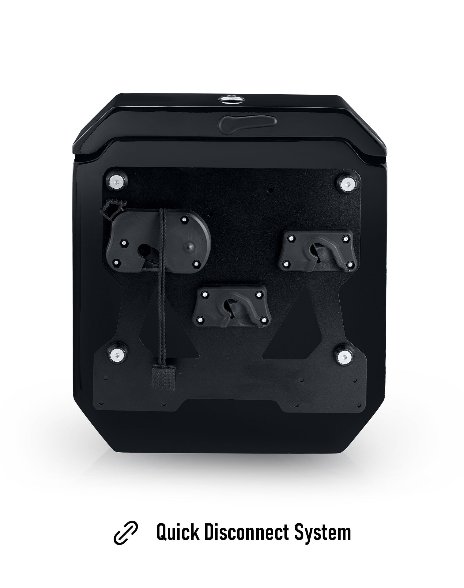 15L - Outlaw Quick-Mount Medium Indian Chief (2022+) Painted Hard Solo Saddlebag Quick Disconnect System