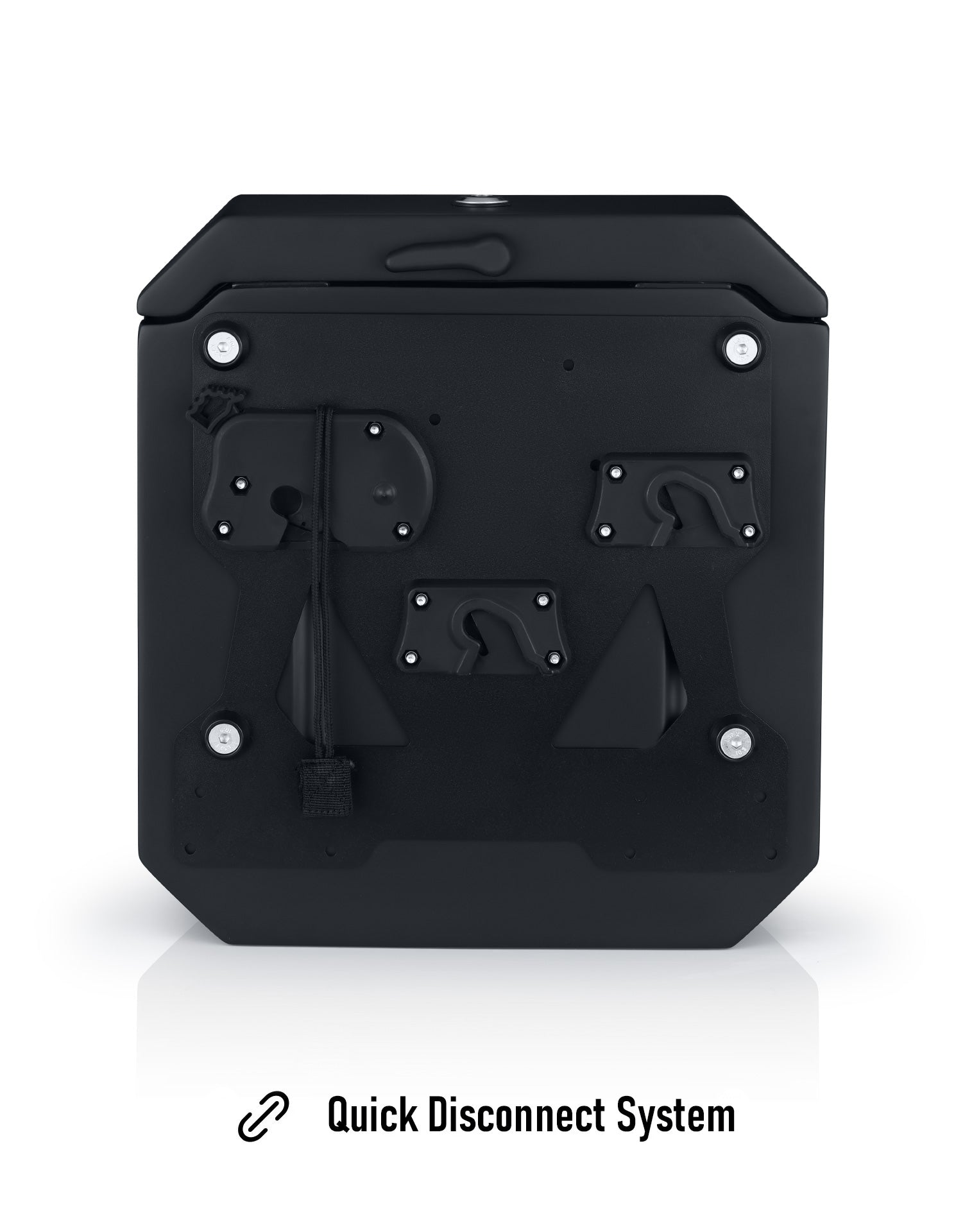15L - Outlaw Quick-Mount Kawasaki Vulcan 900 Classic VN900 Matte Hard Solo Saddlebag (Right Only) Quick Disconnect System