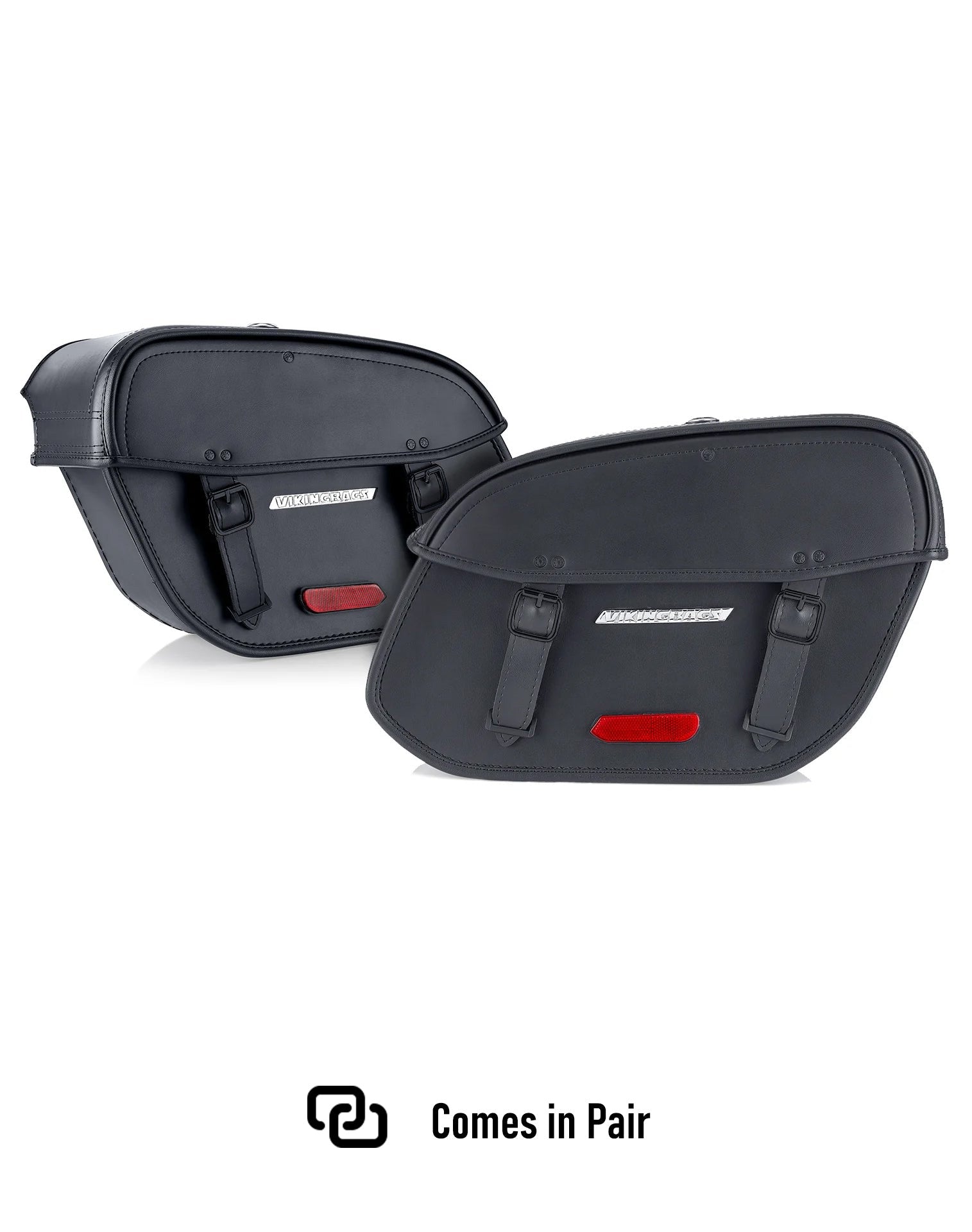 22L - Buckler Quick Mount Medium Shock Cutout Saddlebags for Harley Dyna Street Bob FXDB/I Comes in Pair