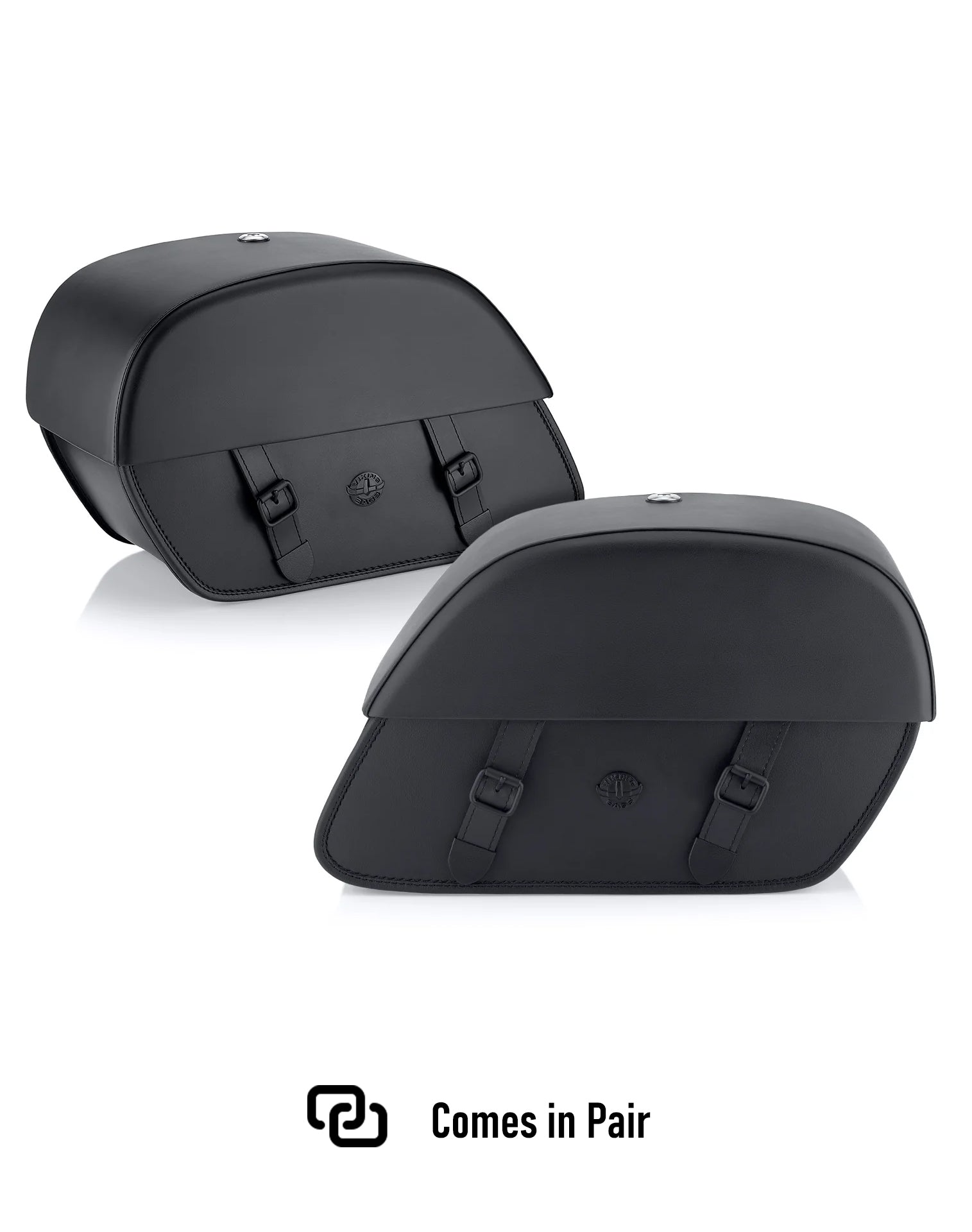 28L - Baelor Medium Quick-Mount Motorcycle Saddlebags For Harley Softail Deadwood Comes in Pair