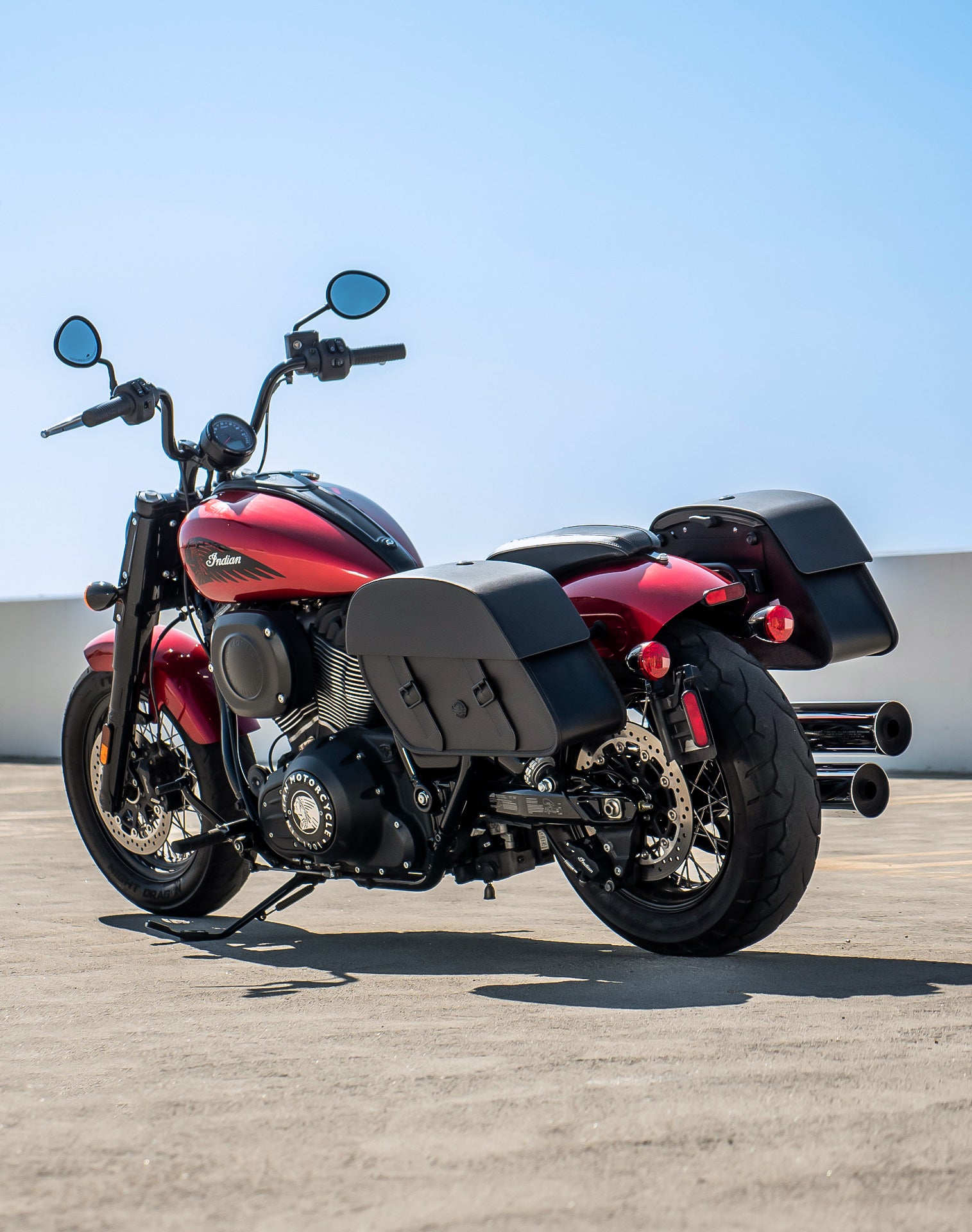 28L - Baelor Medium Quick-Mount Indian Chief (2022+) Motorcycle Saddlebags v1