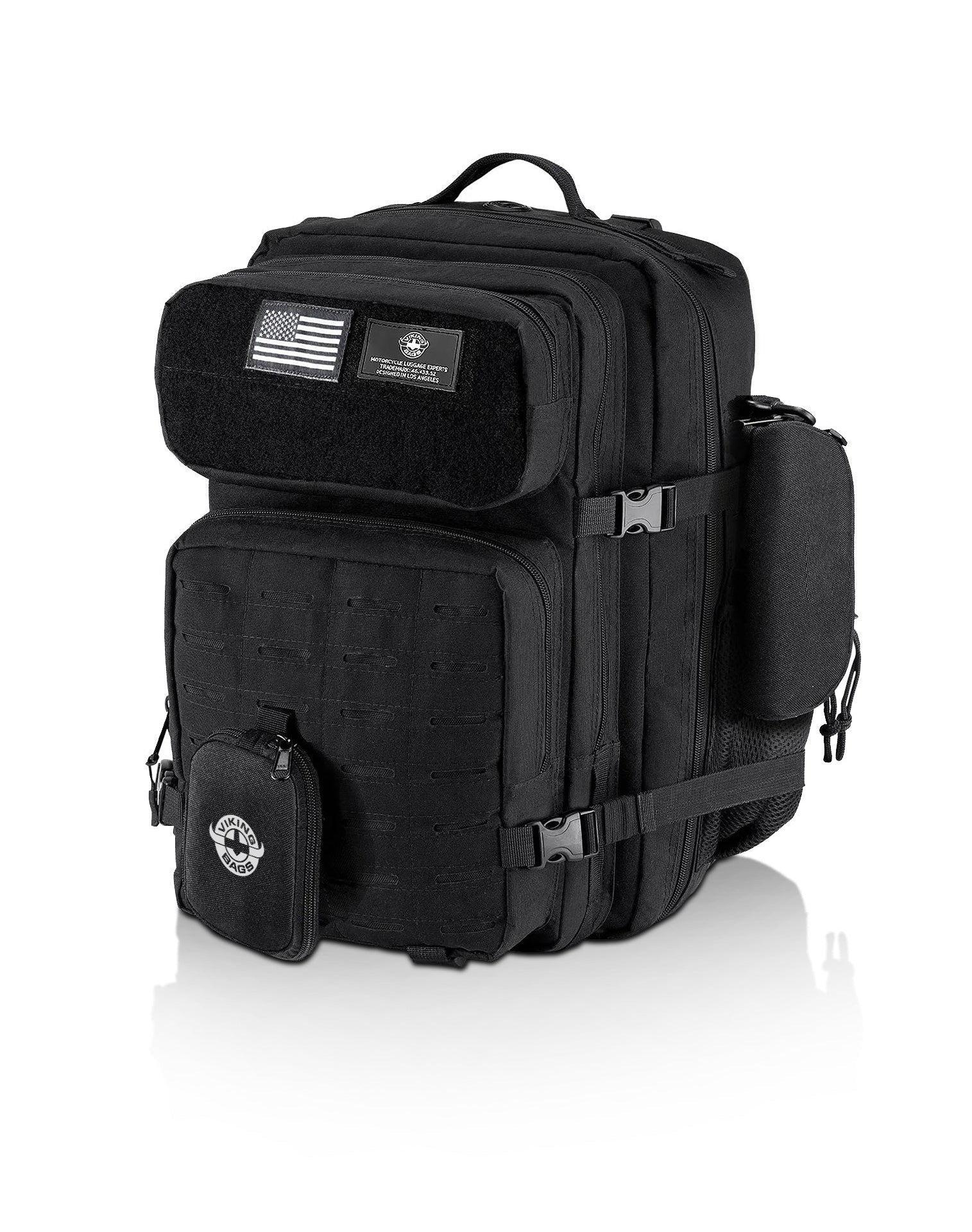 45L - Tactical XL Ducati Motorcycle Sissy Bar Backpack Main View