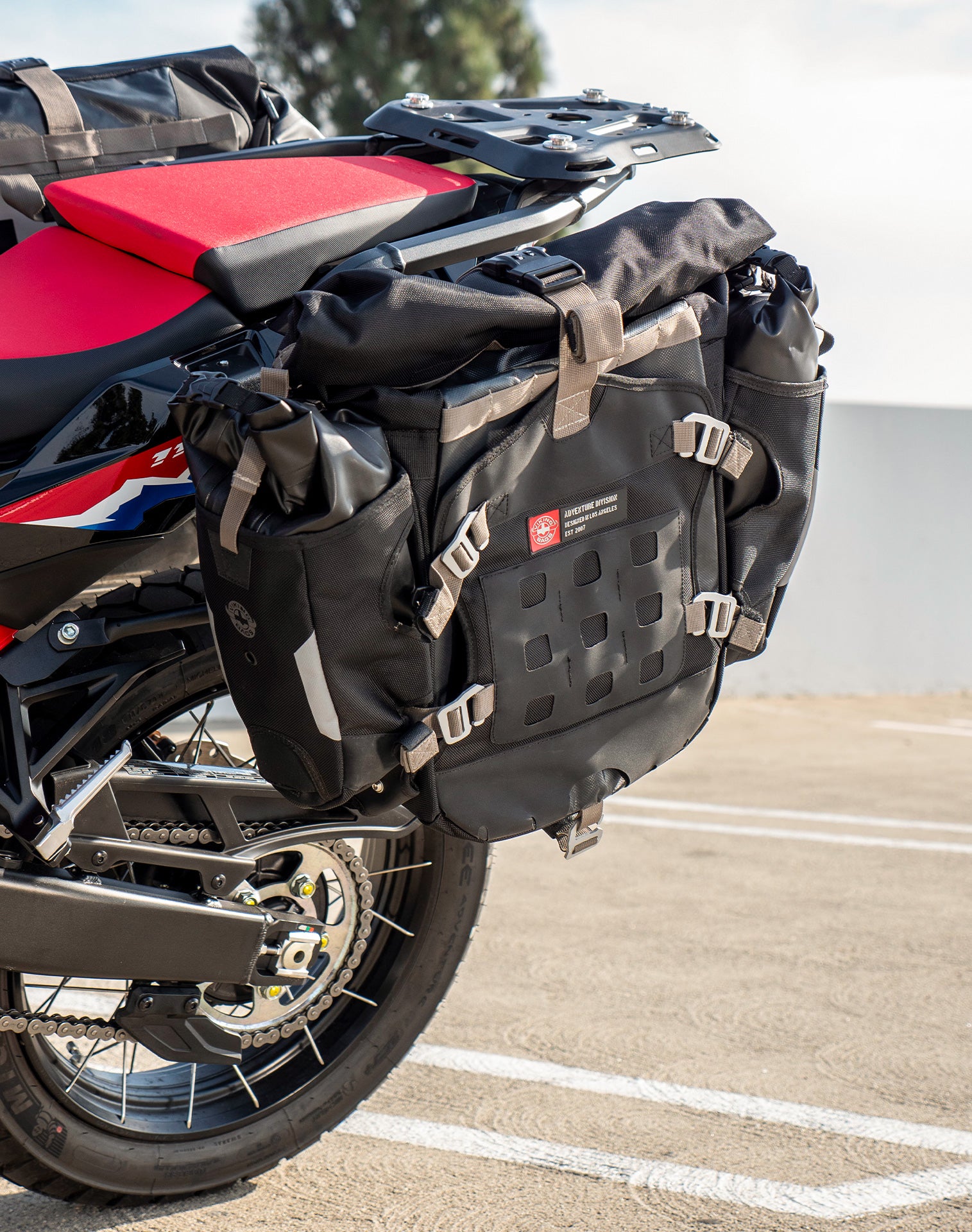 40L - Apex Honda Africa CRF1100L Twin ADV Sports ADV Touring Panniers v3