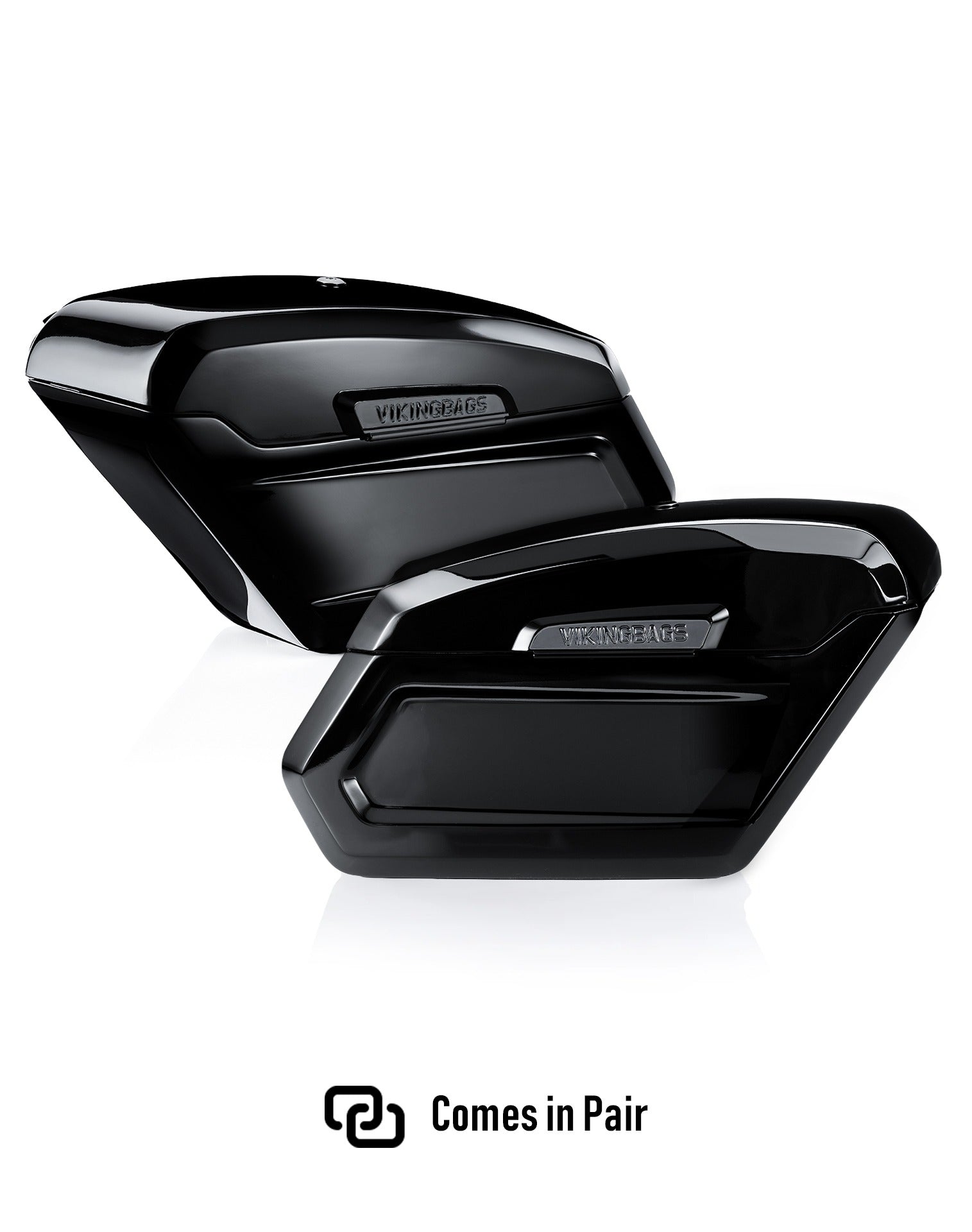 56L - Titan XL Chopped Saddlebags for Harley Softail Low Rider S FXLRS