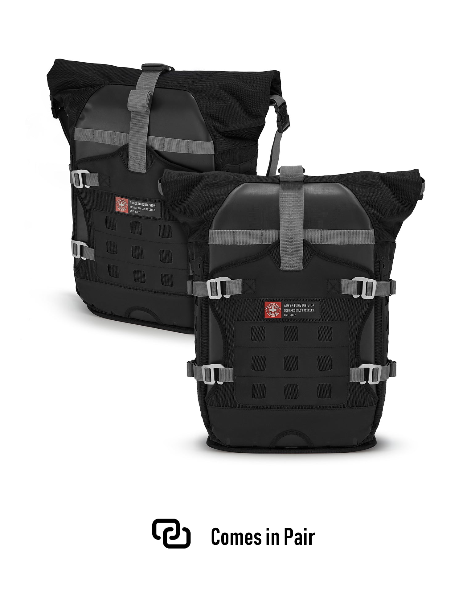 60L - Apex Large Kawasaki Versys 1100 ADV Touring Panniers Comes in Pair