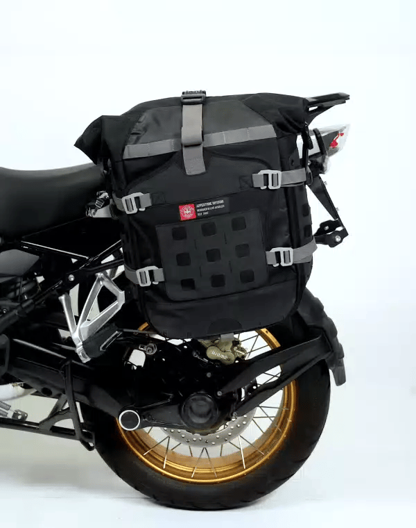 60L - Apex BMW F 750 GS ADV Touring Panniers GIF