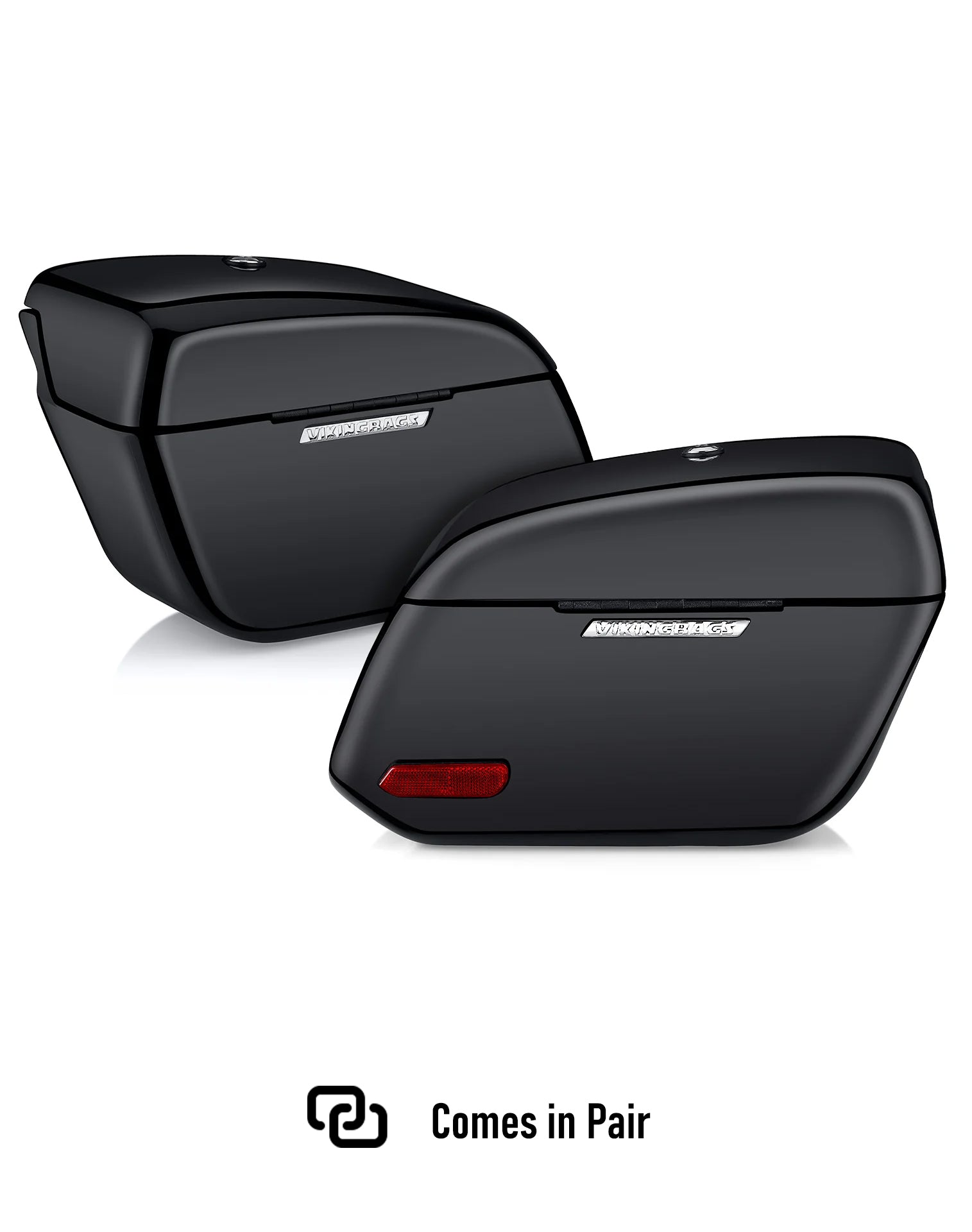 18L - Aegis Quick Mount Medium Shock Cut-Out Harley Dyna Low Rider S FXDLS Painted Hard Saddlebags Comes in Pair