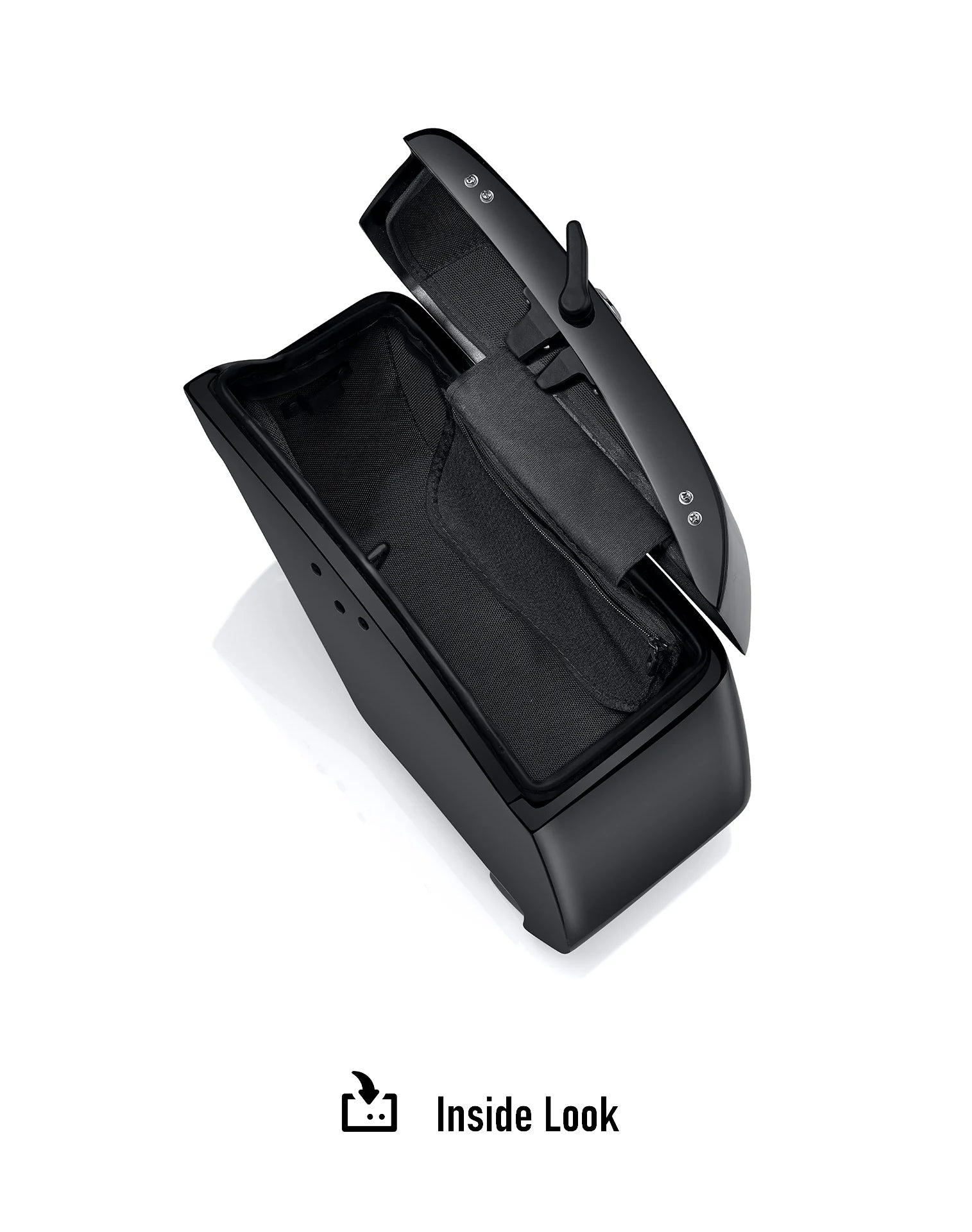 Viking Aegis Medium Shock Cut Out Painted Hard Saddlebags For Harley Dyna Low Rider Fxdl I are Key lockable