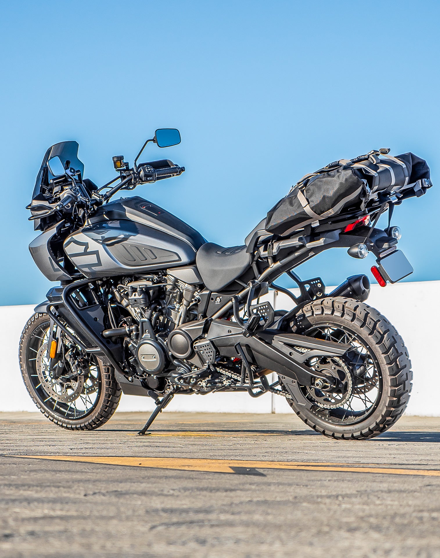 30L - Apex Adventure Touring Backpack for Harley Davidson Lifestyle Vertical