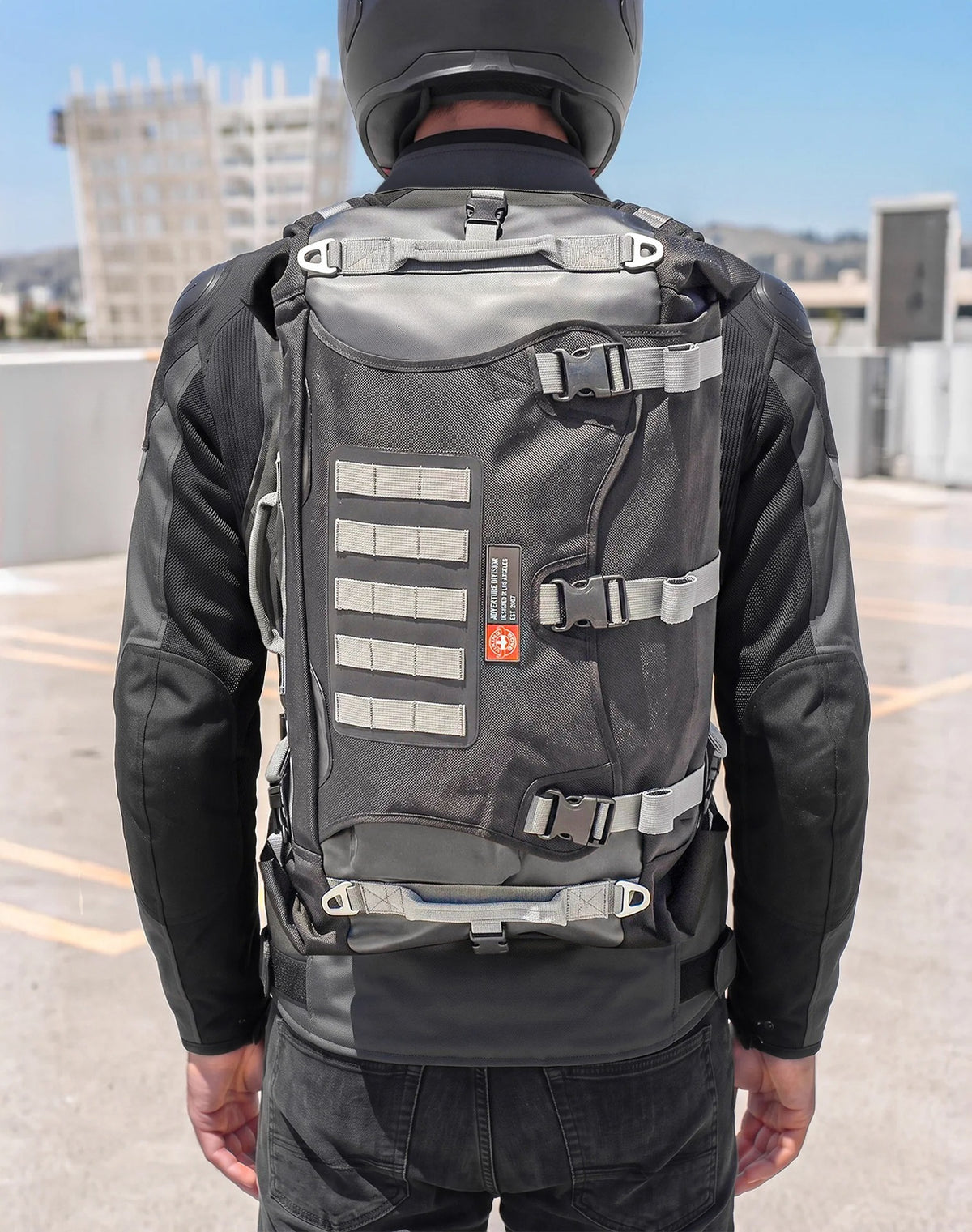 30L - Apex ADV Touring Duffel Bag for Harley Davidson Lifestyle Vertical