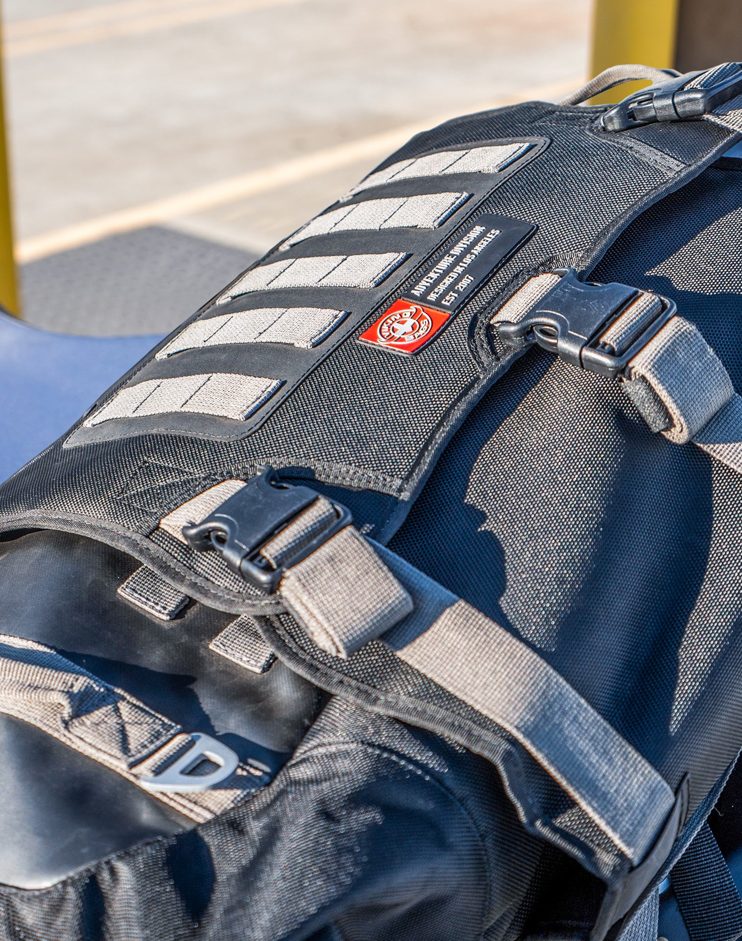 40L - Apex Suzuki Adventure Touring Backpack Lifestyle Vertical