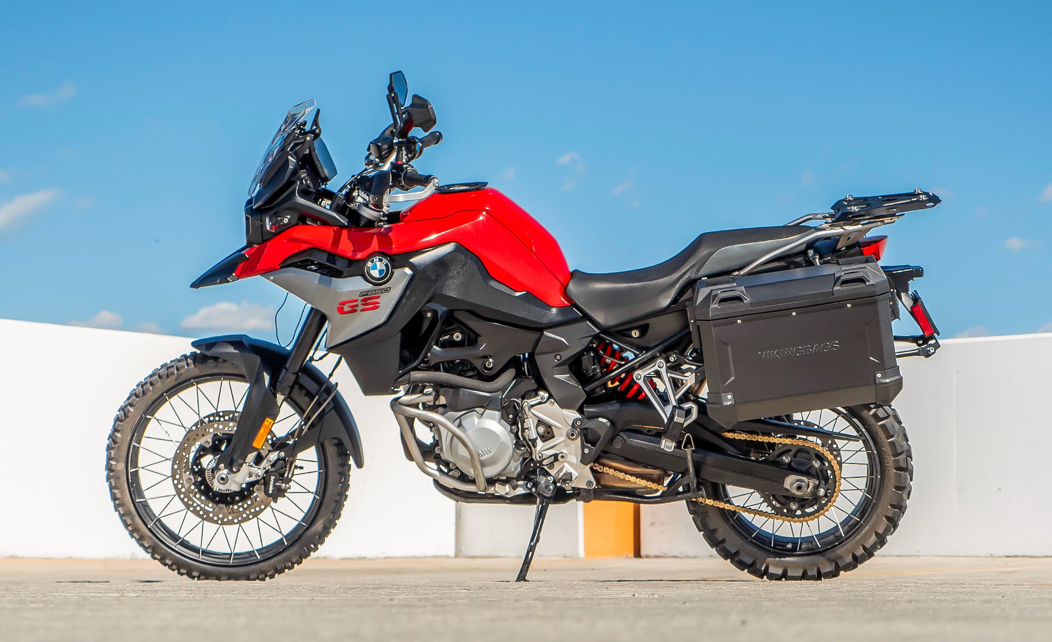 45L - Apex XL BMW F 850 GS Aluminum Side Cases Black @expand