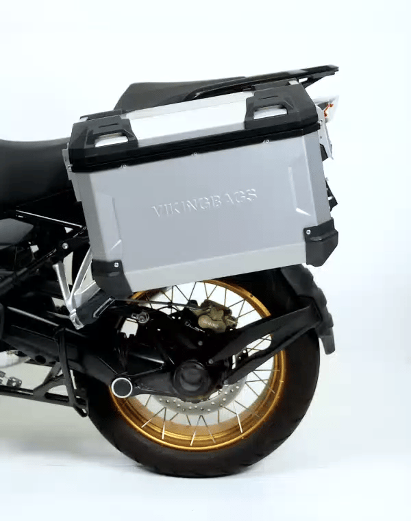 45L - Apex XLAluminum Side Cases Silver GIF