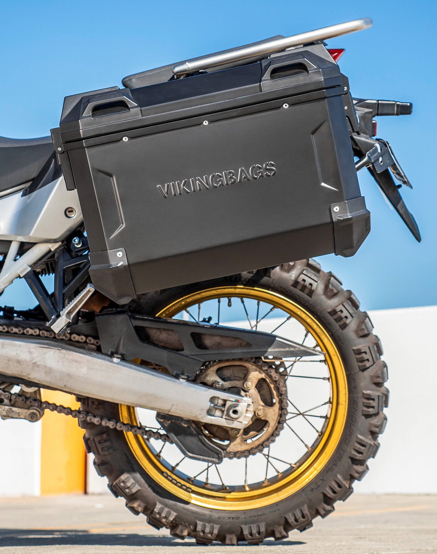 45L - Apex XL Honda CRF1000L Africa Twin/Adv Sports Aluminum Side Cases Black v2