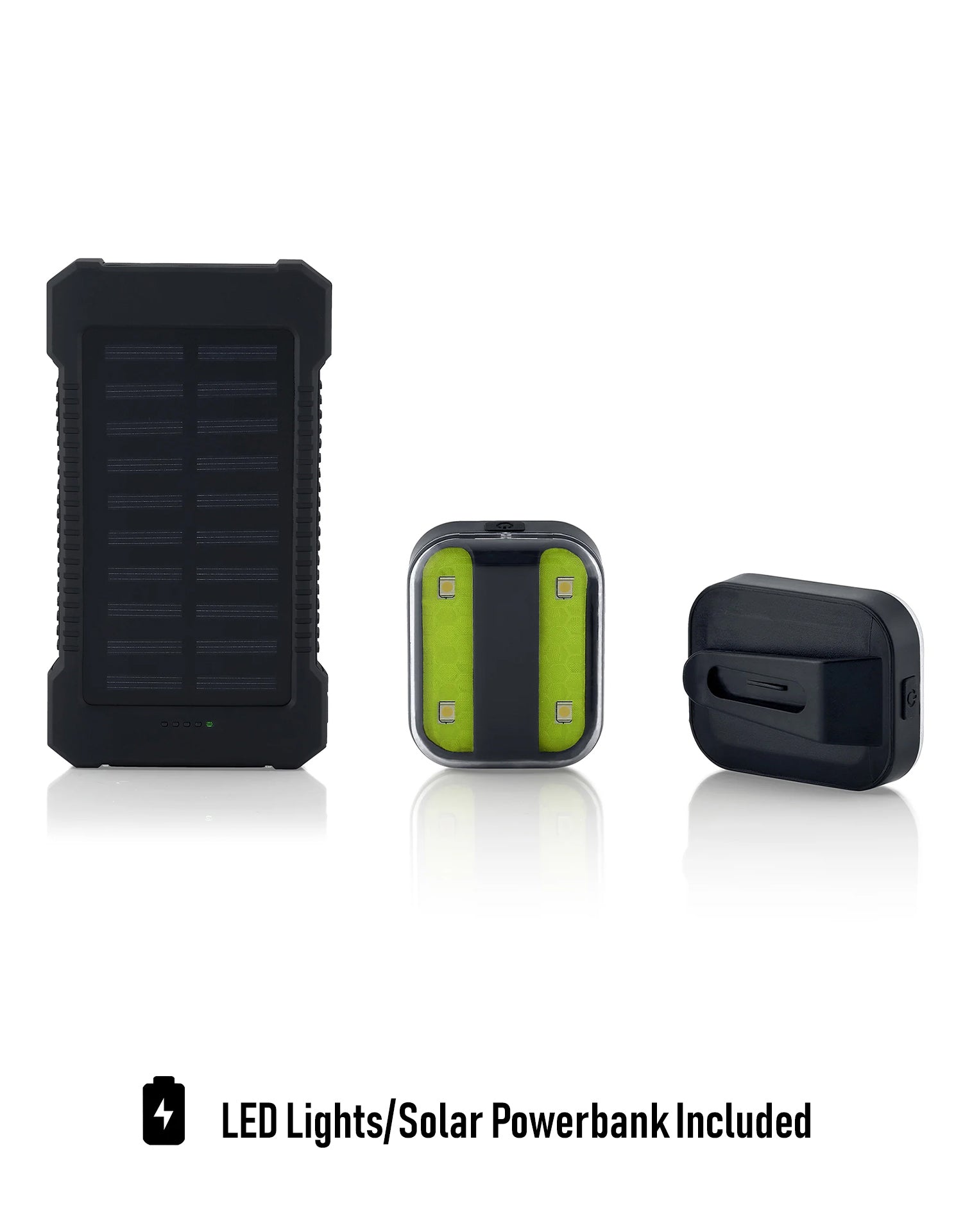 45L - Apex XL Kawasaki Versys 1100 Aluminum Side Cases Black LED Light/ Solar Powerbank Included