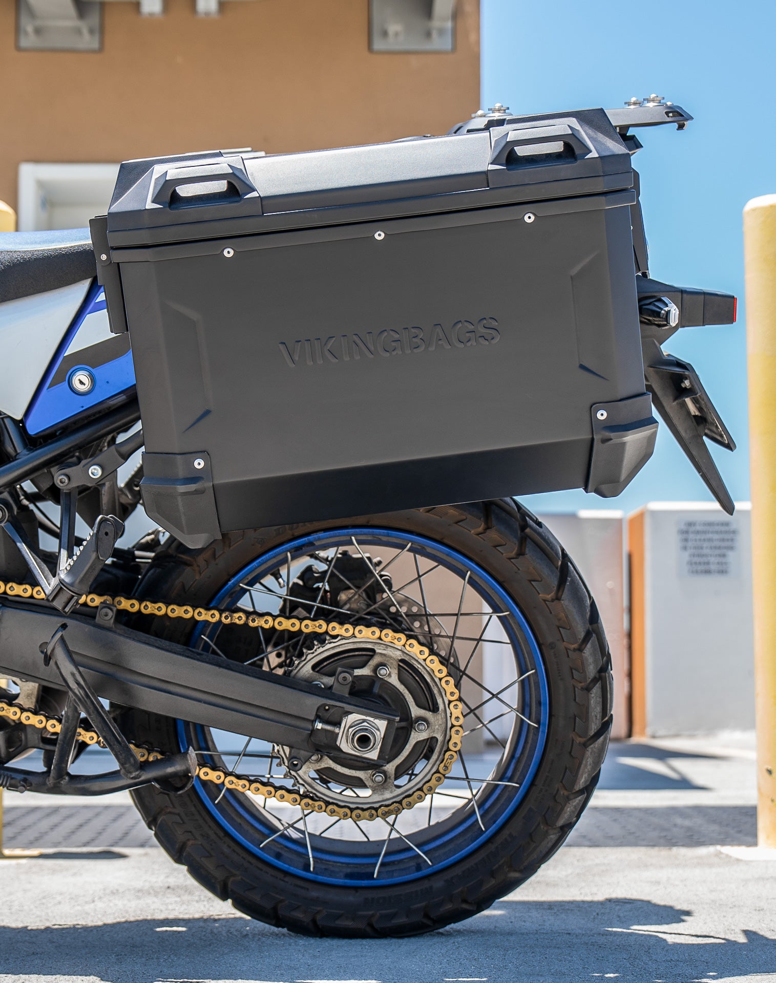 45L - Apex XL Suzuki V-Storm 1050 Aluminum Side Cases Black v2