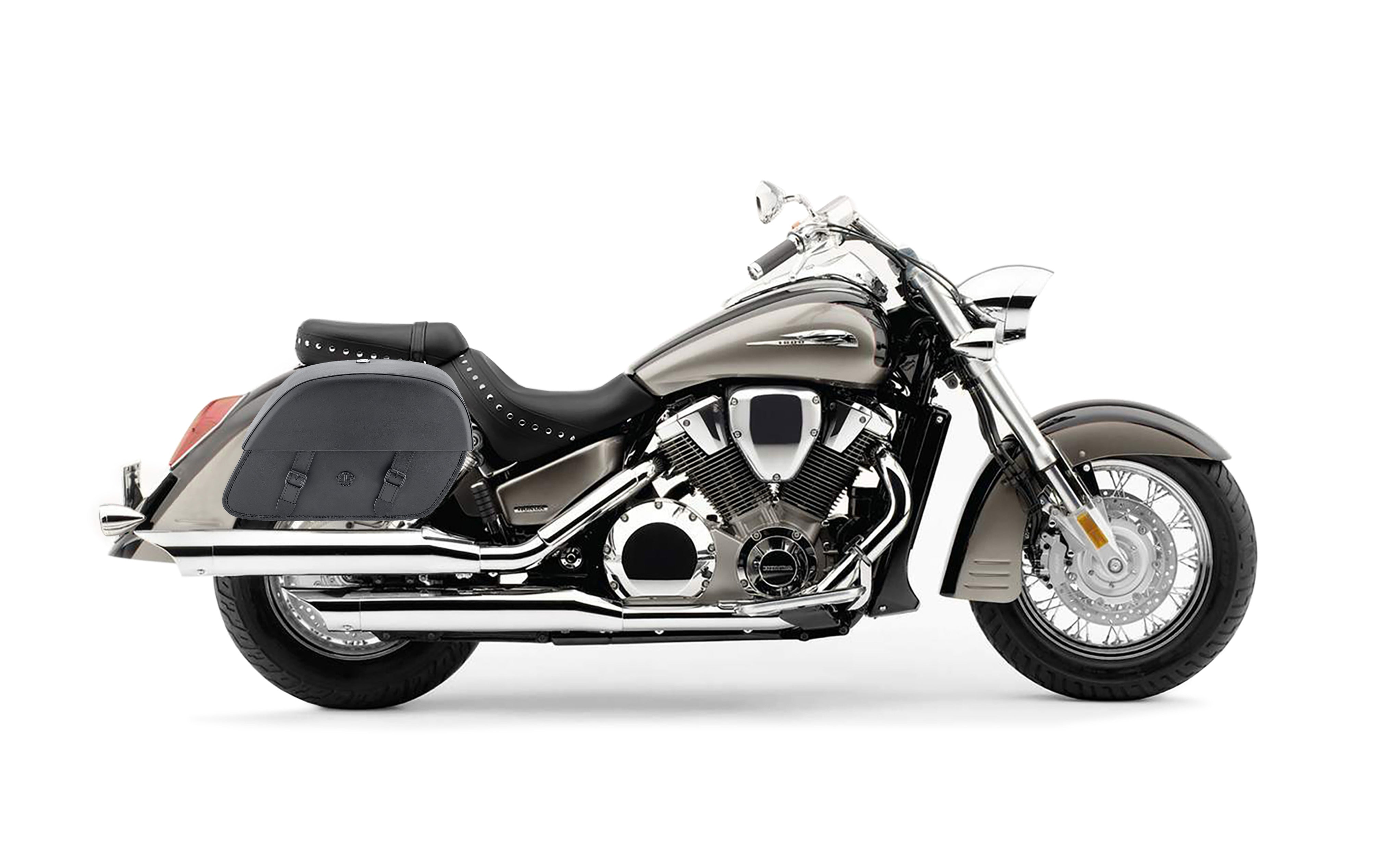 28L - Baelor Medium Honda VTX 1800 S Motorcycle Saddlebags @expand