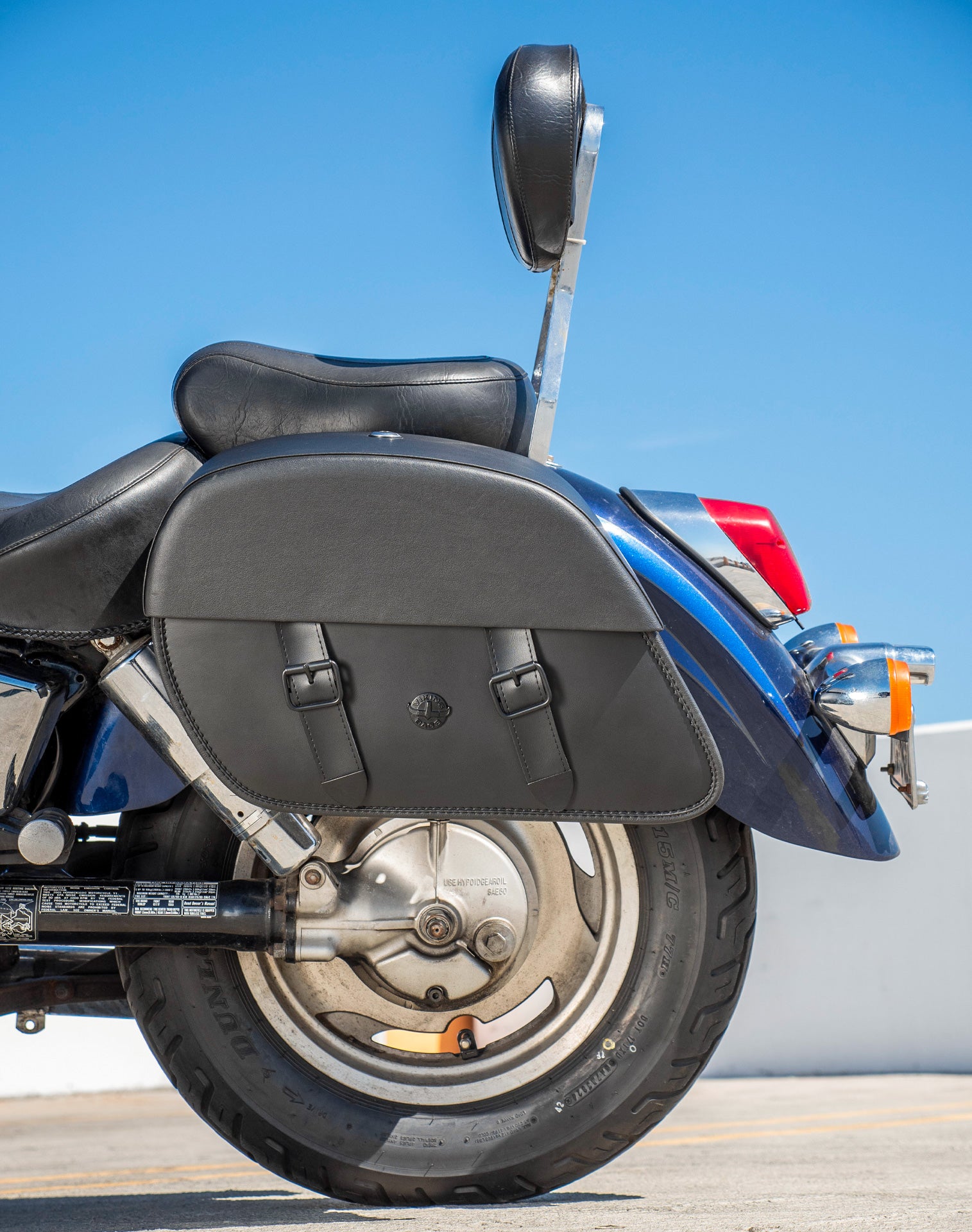 28L - Baelor Medium Shadow 1100 Sabre Motorcycle Saddlebags v2