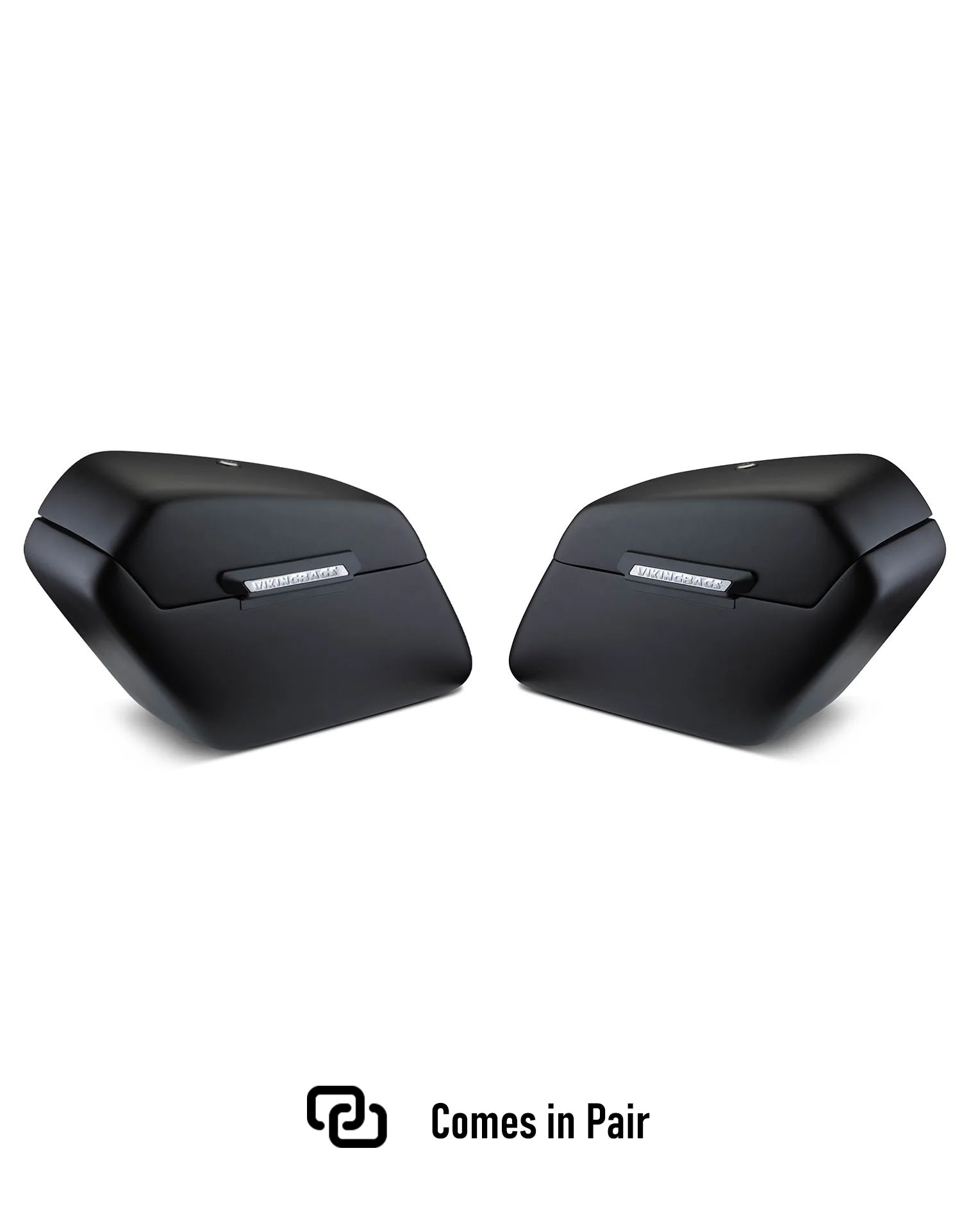 42L - Baldur Extra Large Victory Vegas Matte Motorcycle Hard Saddlebags Comes in Pair