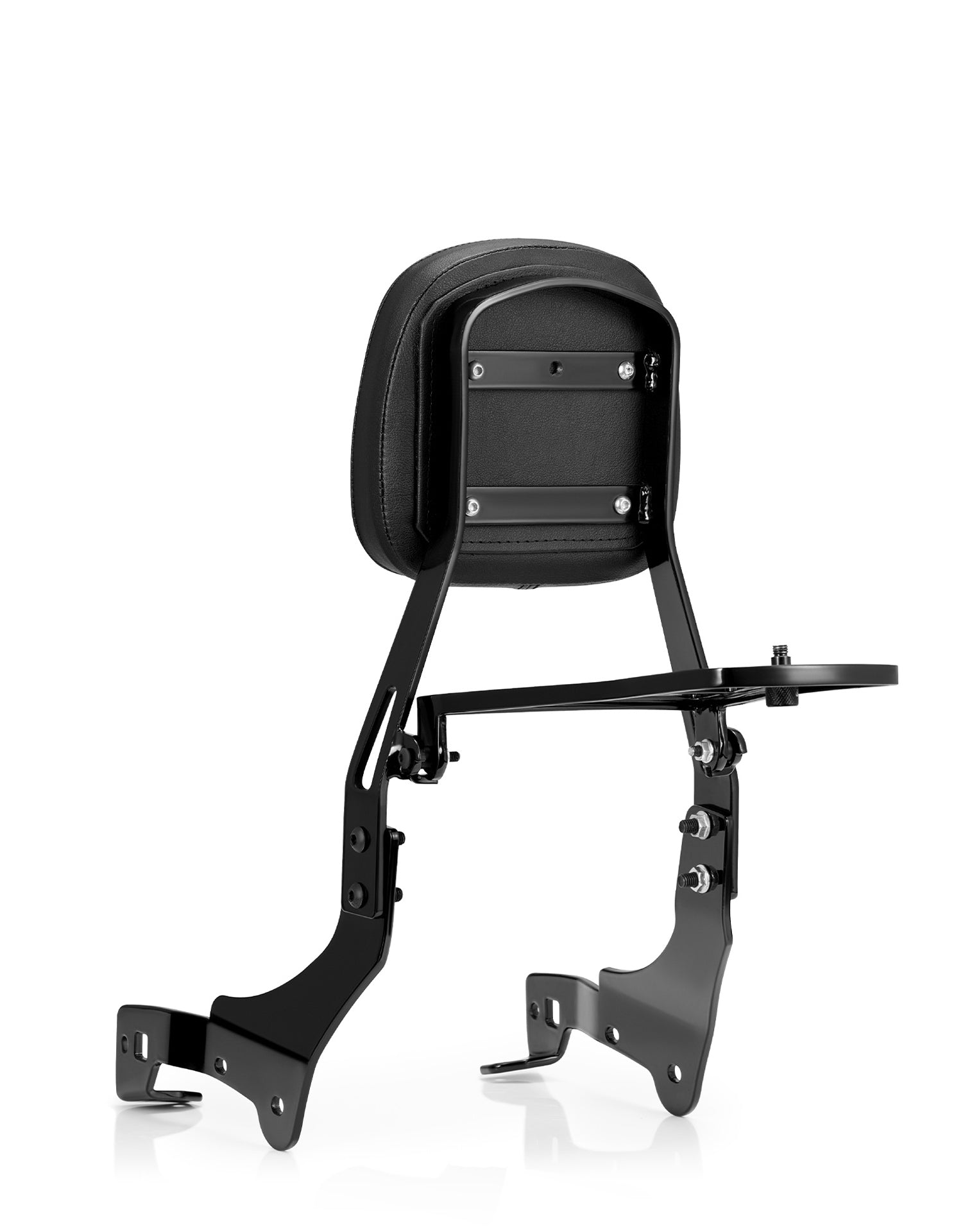 Viking Battle Axe Kawasaki Vulcan S Sissy Bar With Backrest Gloss Black