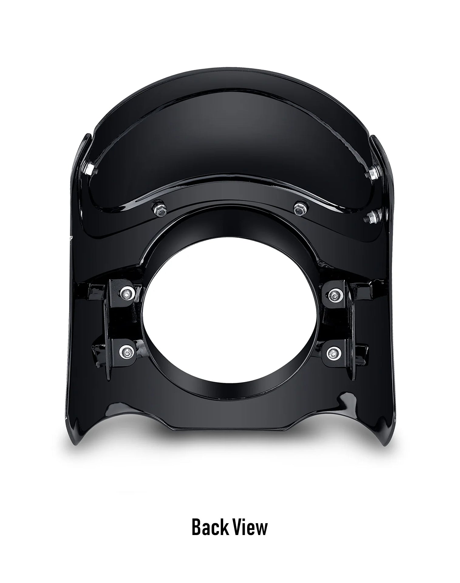 Viking Bronco Motorcycle Fairing For Harley Sportster 1200 Nightster XL1200N Gloss Black Back View