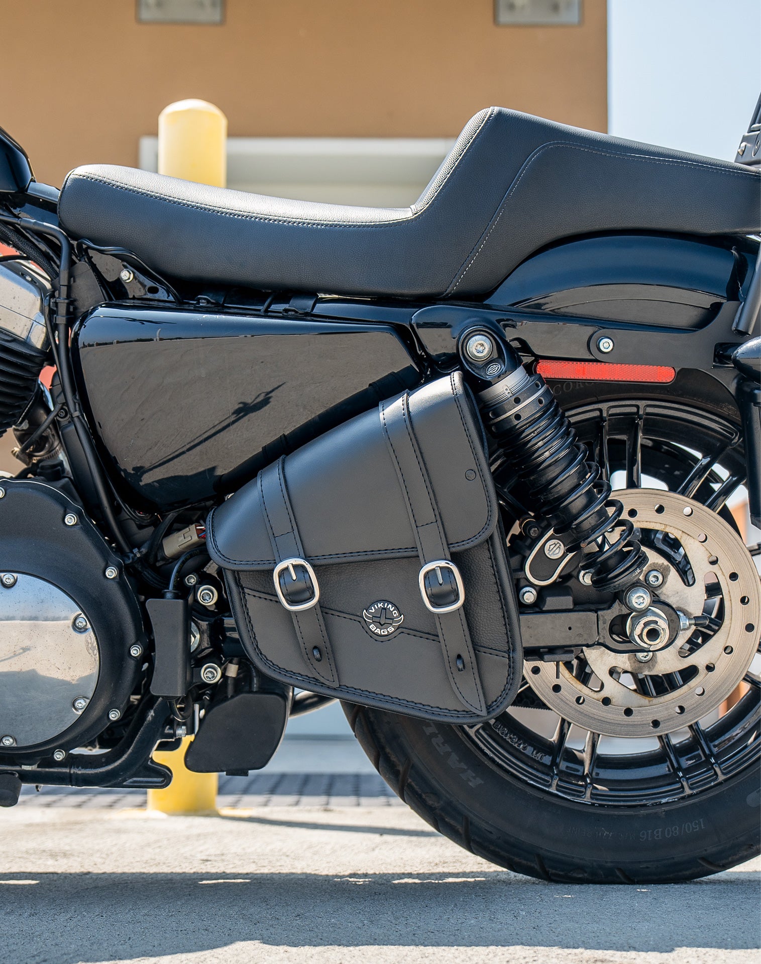 3L - Crafted Harley Sportster Specific Motorcycle Swing Arm Bag v2