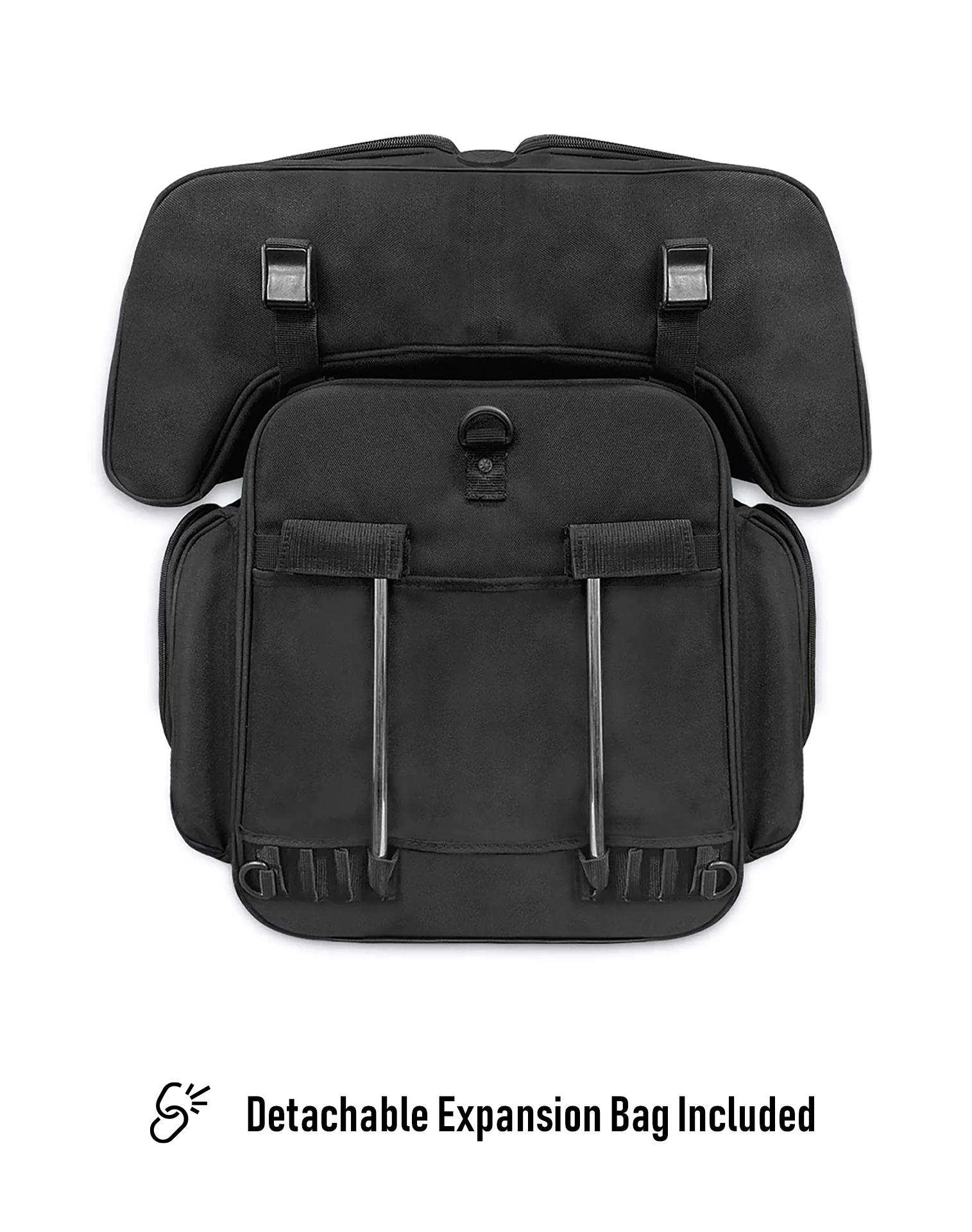 34L - Dagr Extra Large Suzuki Motorcycle Tail Bag Detachable