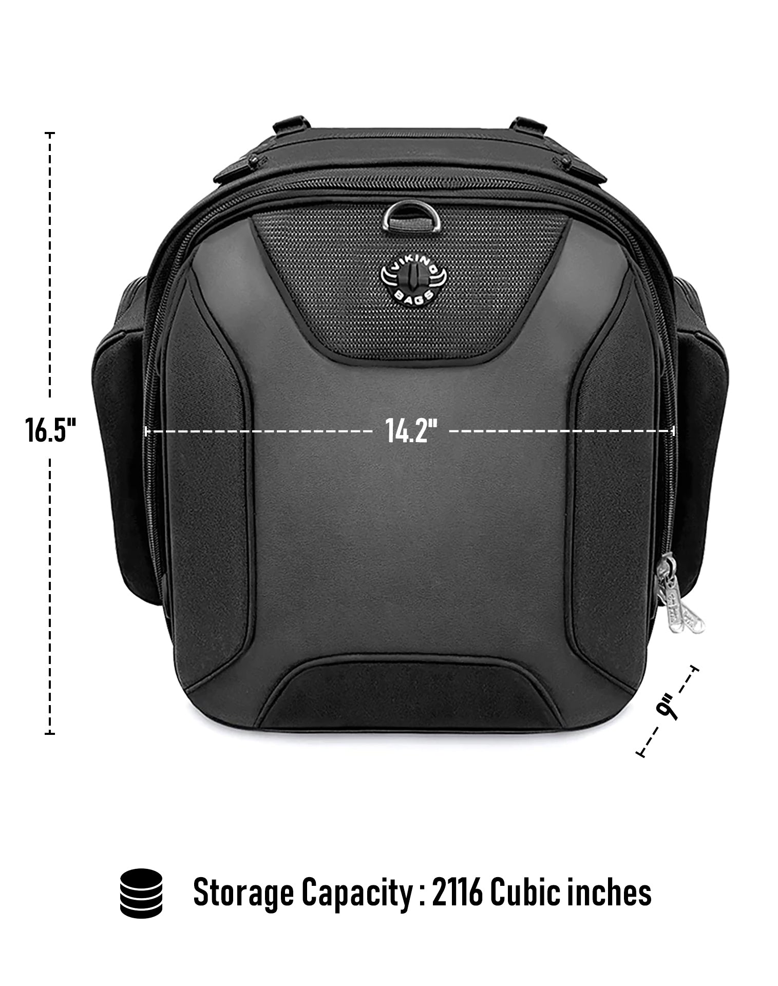 34L - Dagr Extra Large Hysoung Motorcycle Tail Bag