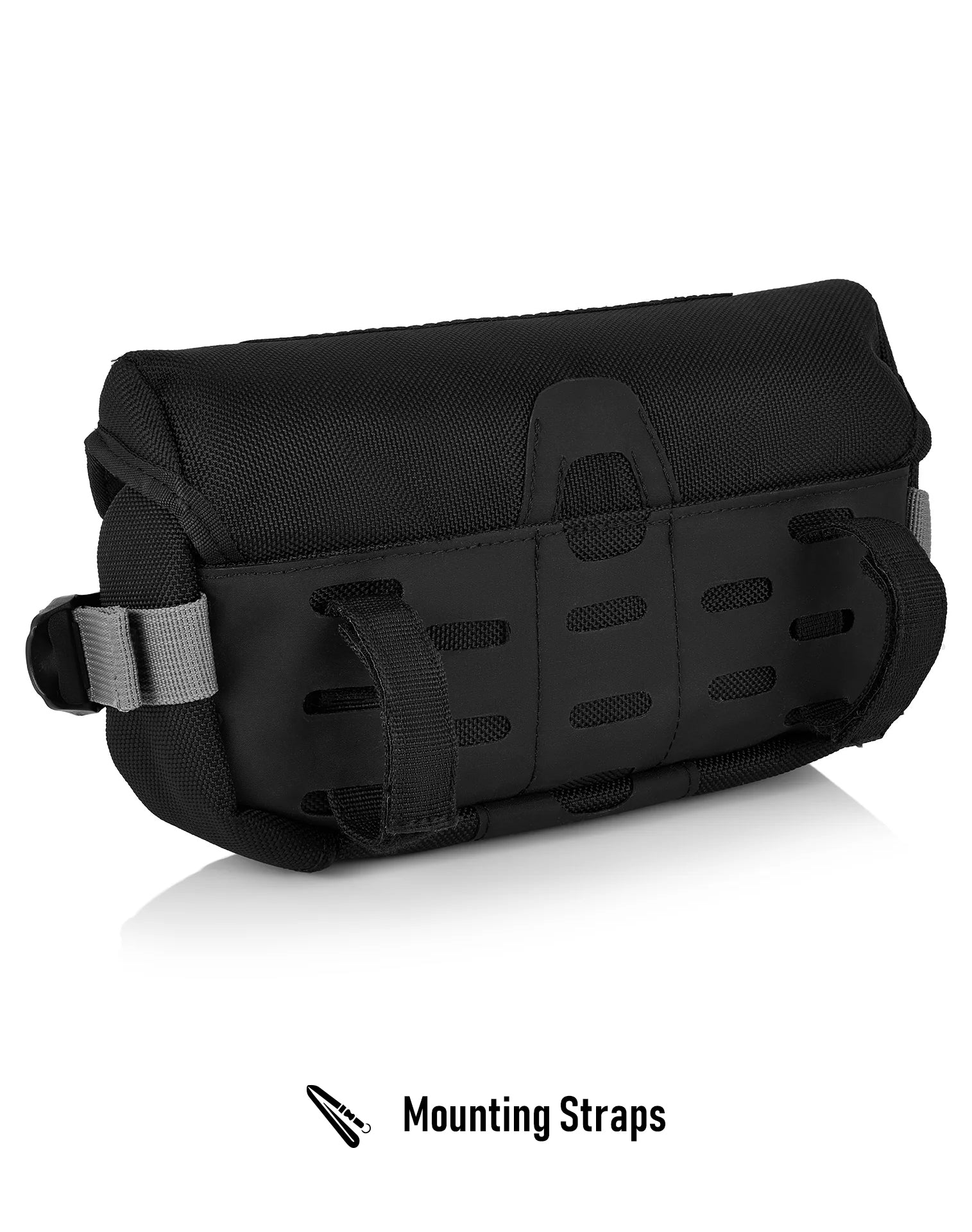 1L - Explorer Handlebar Bag For Adventure Touring Motorcycle Mounting Straps