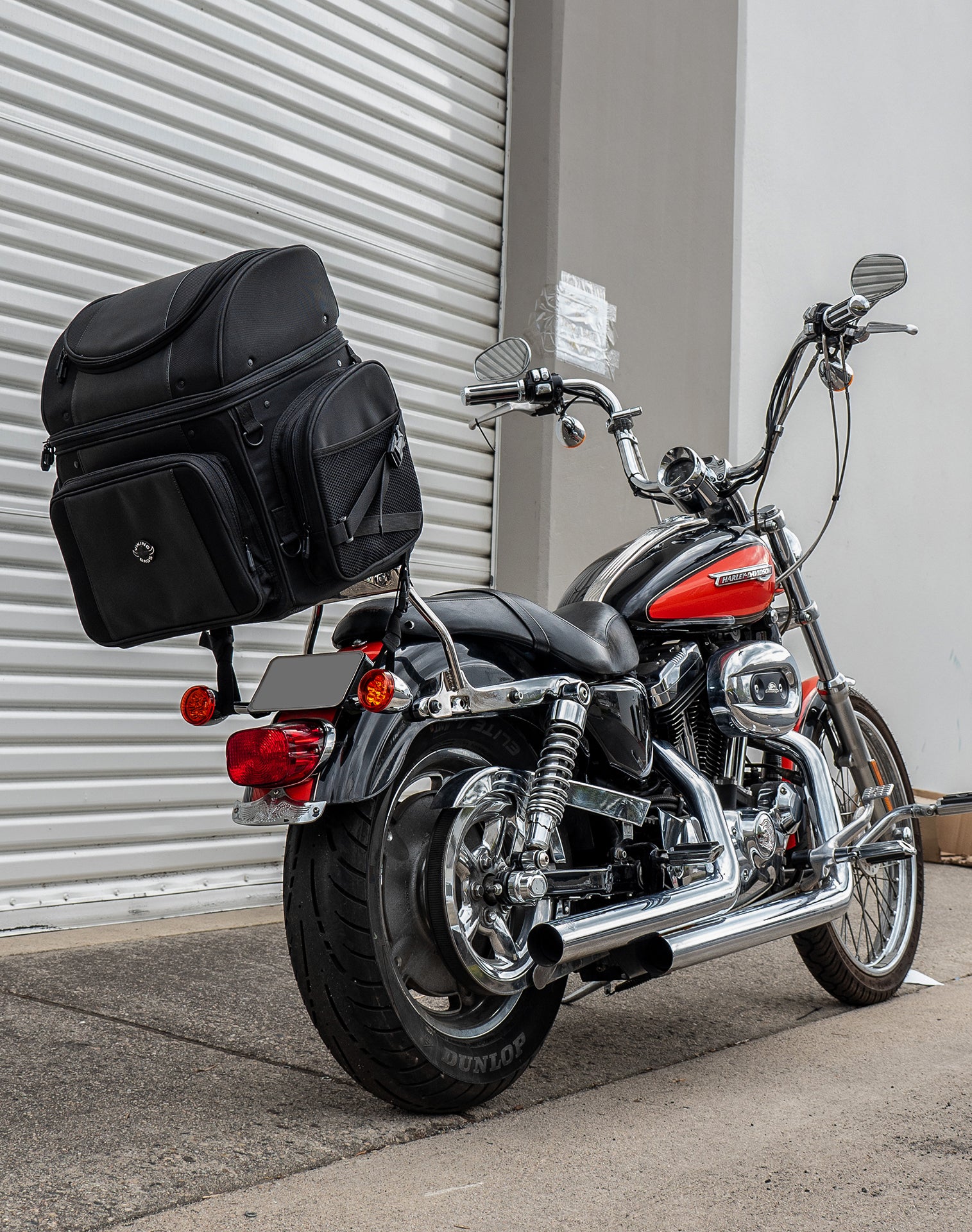 52L - Galleon XL Motorcycle Sissy Bar Bag