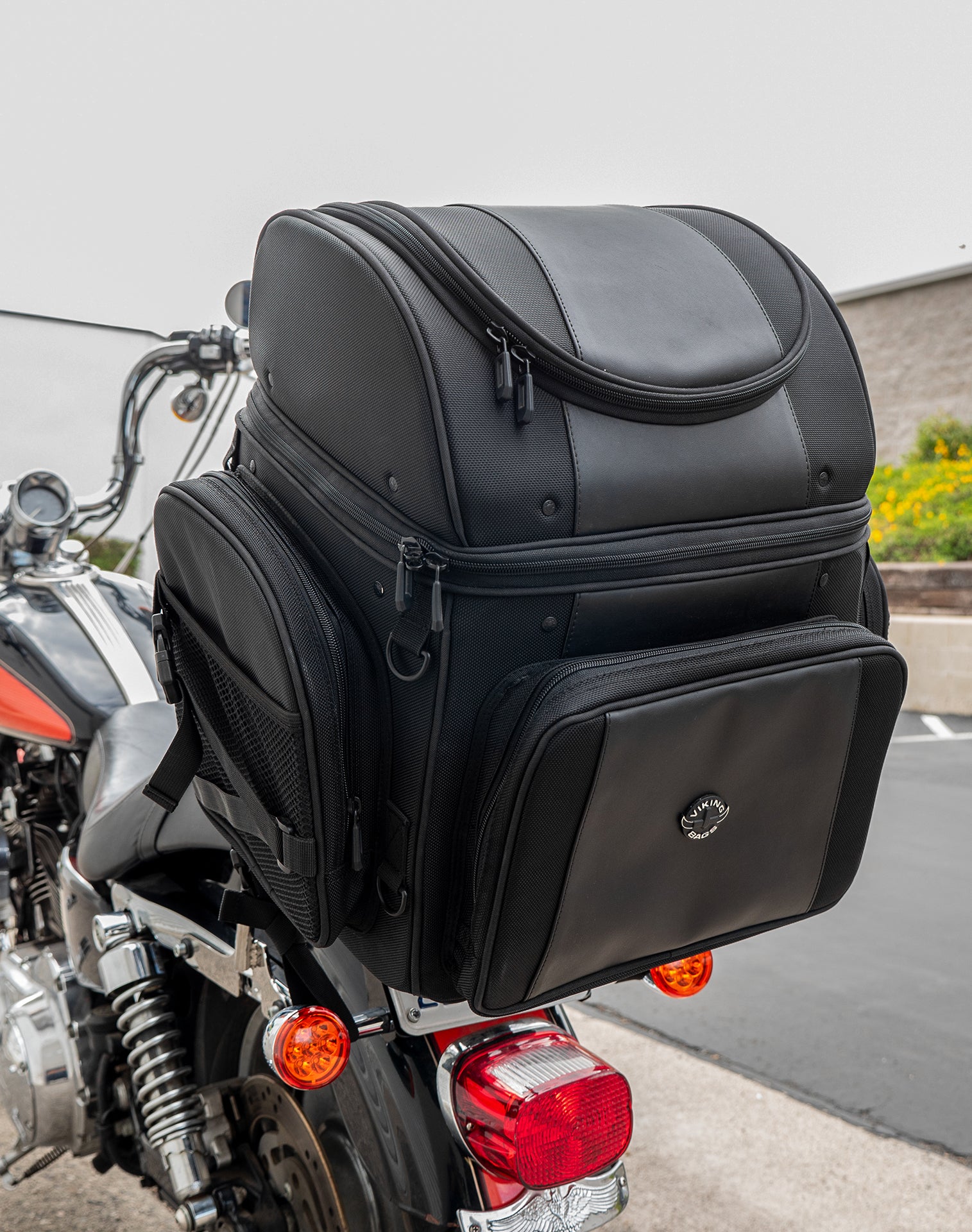 52L - Galleon XL Motorcycle Tail Bag for Harley Davidson