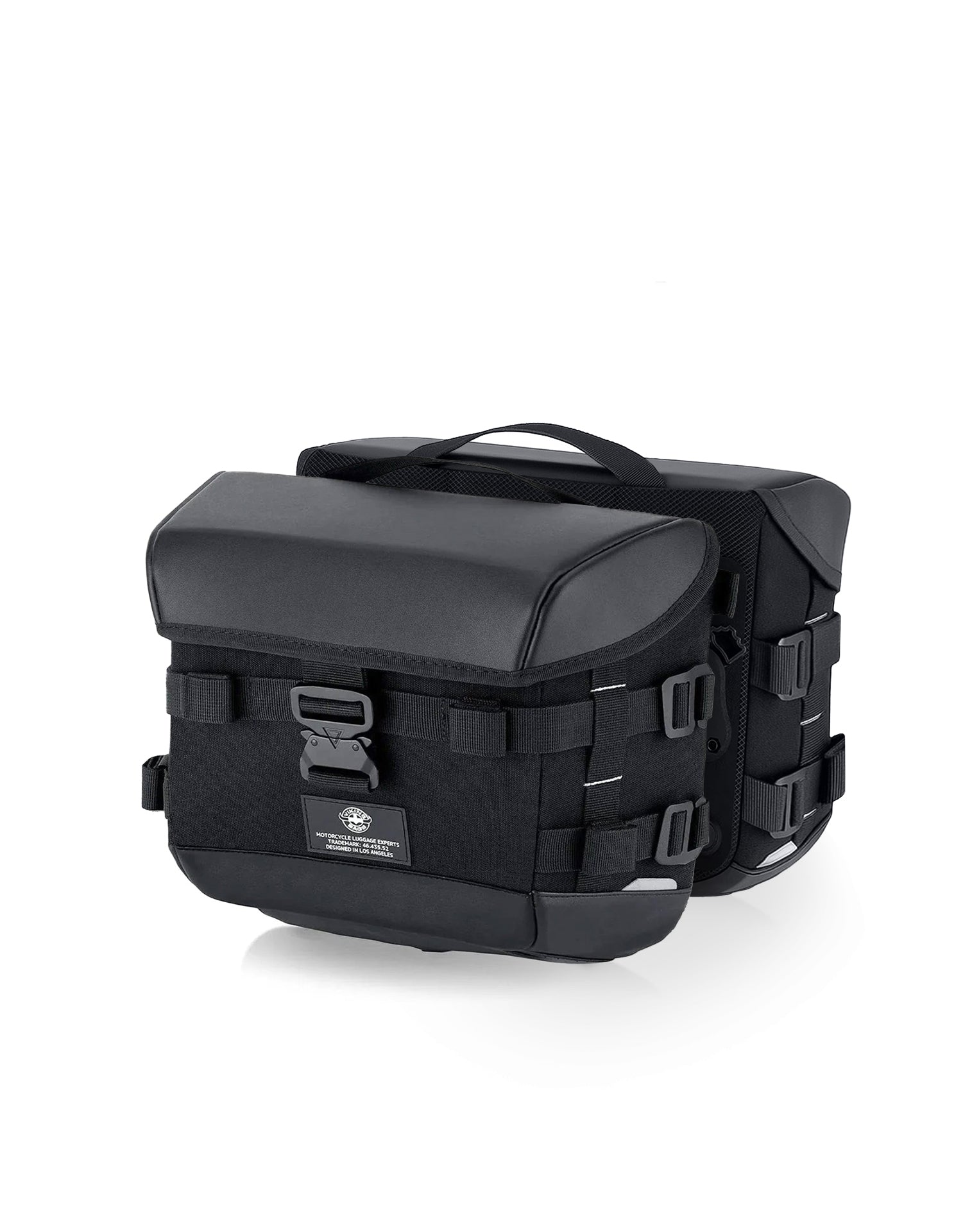 20L - Incognito Quick-Mount Small Saddlebags for Harley Softail Deadwood