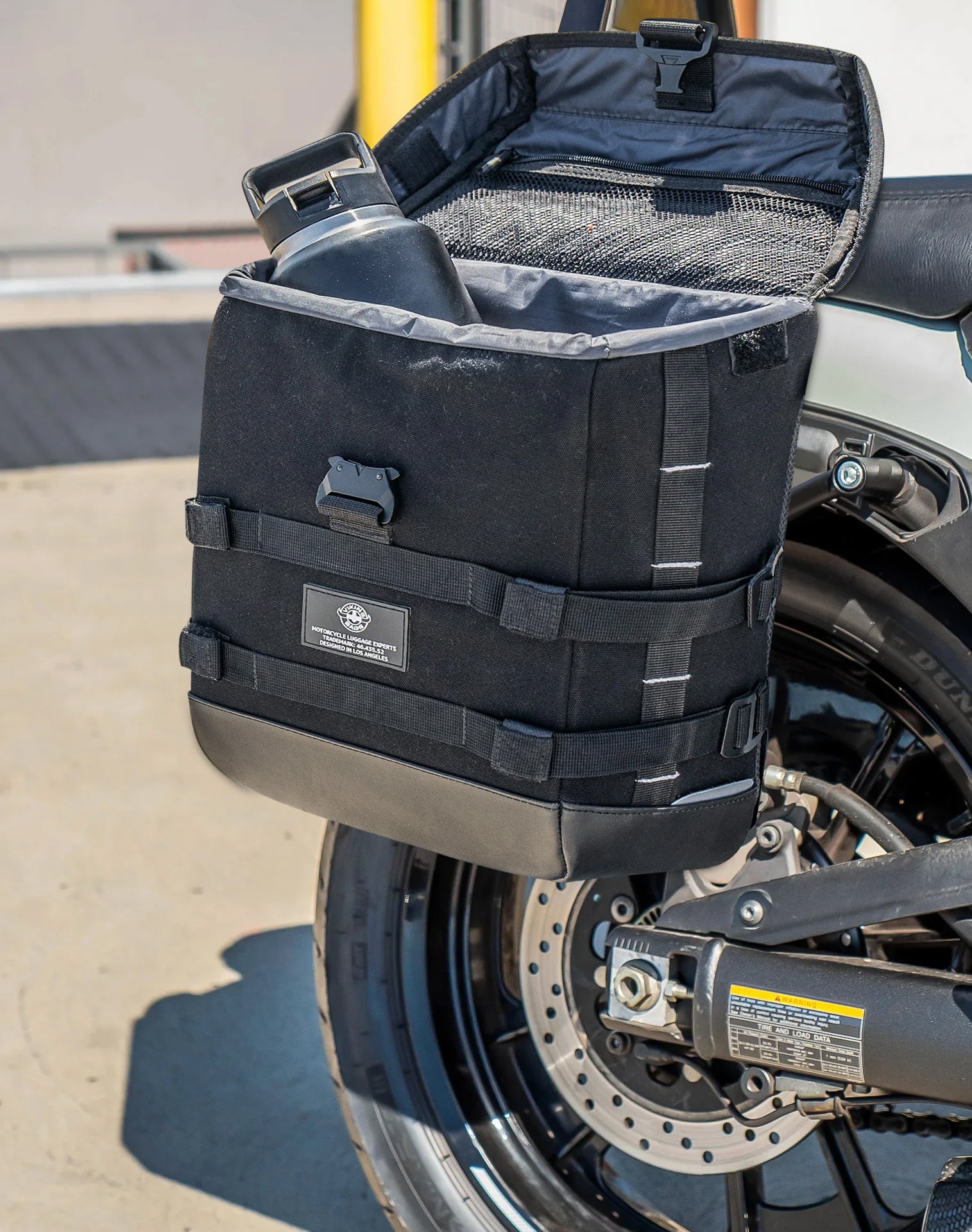 15L - Incognito Quick Mount Medium Kawasaki Vulcan S VN650 Solo Motorcycle Saddlebag (Right Only) v4