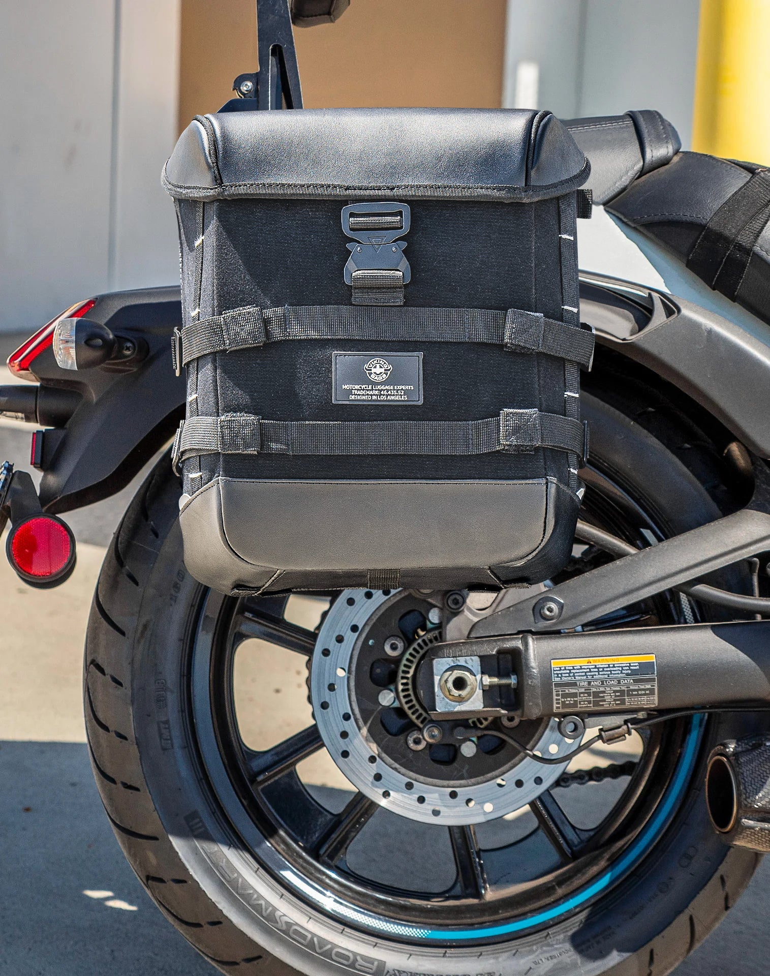 15L - Incognito Quick Mount Medium Kawasaki Vulcan S VN650 Solo Motorcycle Saddlebag (Right Only) v2